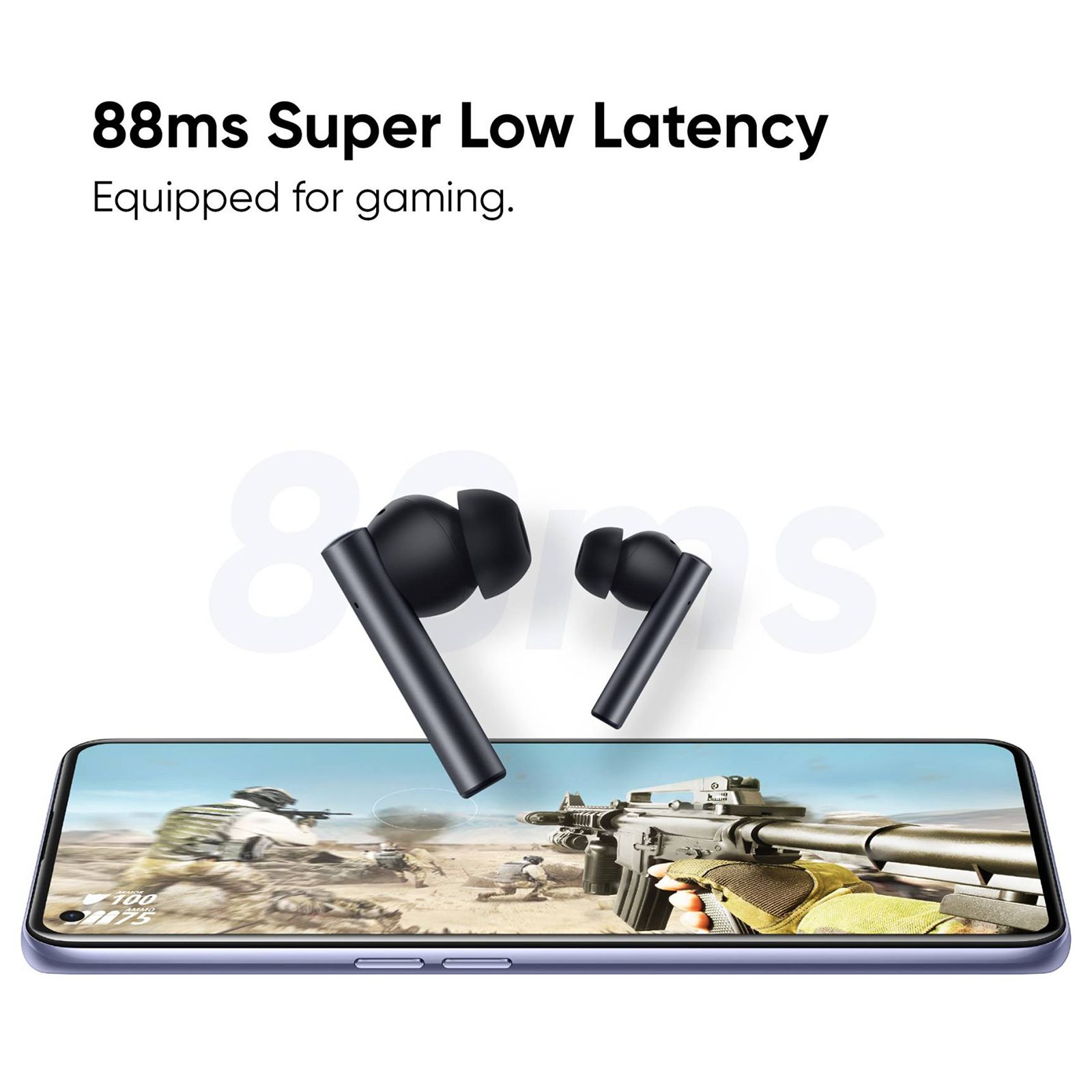 DIZO by realme TechLife GoPods DA2001 TWS Earbuds with Active Noise Cancellation (IPX5 Water Resistant, 25 Hours Playback, Smoky Grey)_11