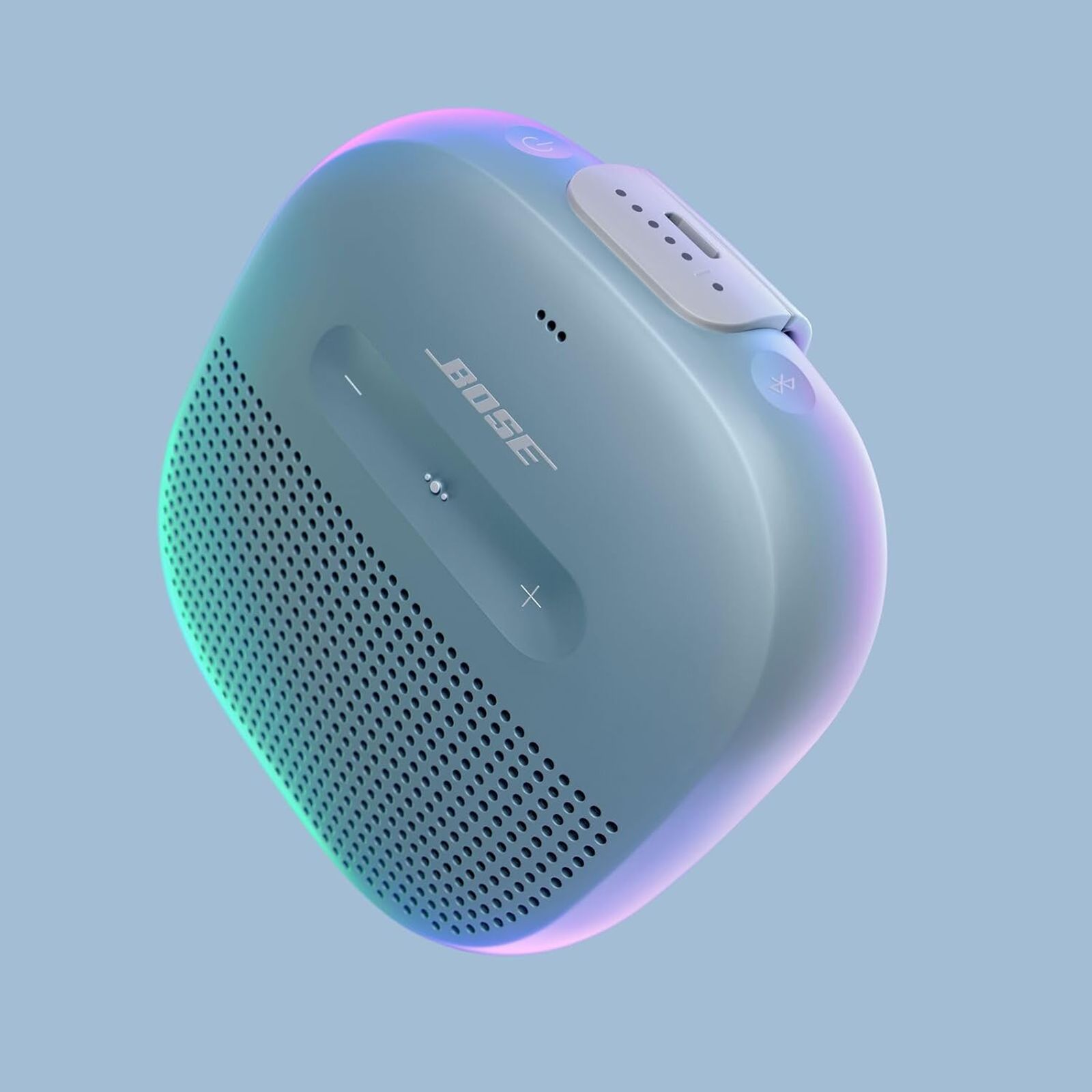 BOSE SoundLink Micro 5W Portable Bluetooth Speaker (IPX67 Water Resistant, Stereo Sound, Mono Speaker, Stone Blue) BOSE SoundLink Micro 5W Portable Bluetooth Speaker (IPX67 Water Resistant, Stereo Sound, Mono Speaker, Stone Blue)_13