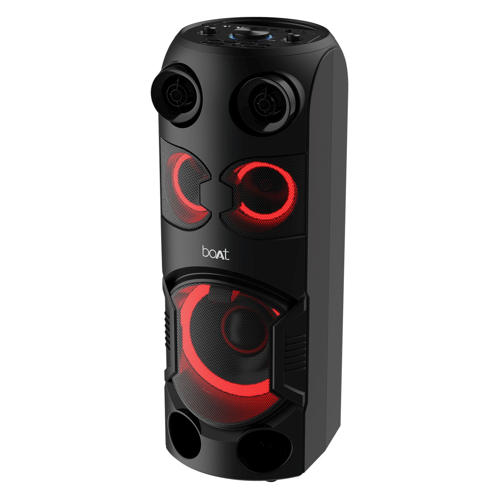 boAt Party Pal 208 70W Bluetooth Party Speaker with Mic (Dynamic Captivating LED, Midnight Black)_3