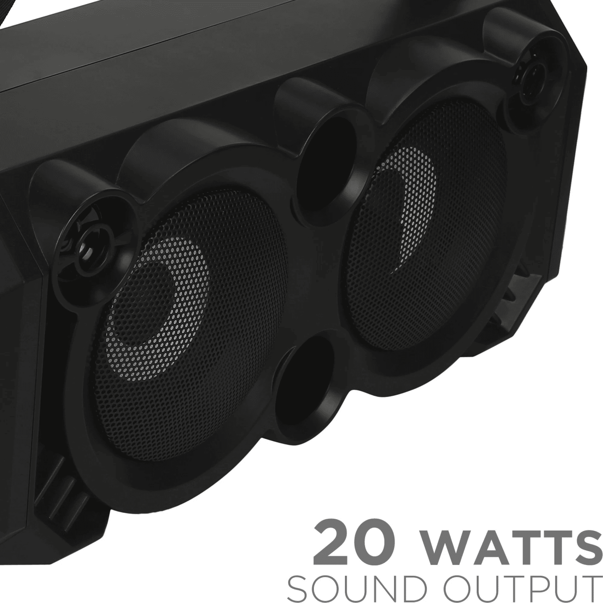boAt Party Pal 60 20 Watts Stereo Channel Party Speaker (Ultra Smooth HD Sound with Preset EQ Mode, Black) boAt Party Pal 60 20 Watts Stereo Channel Party Speaker (Ultra Smooth HD Sound with Preset EQ Mode, Black)_4