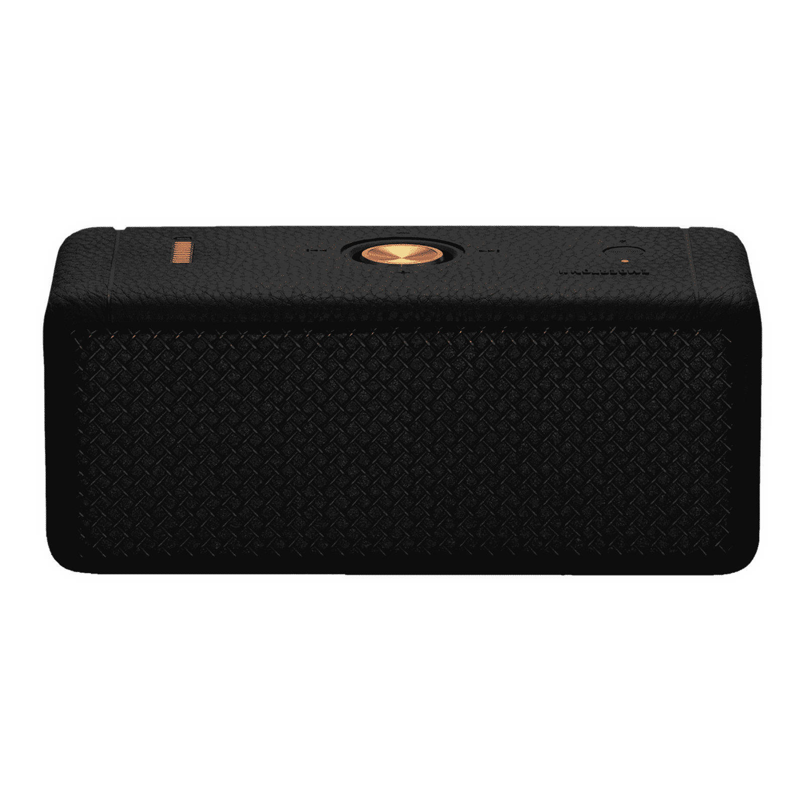 Marshall Emberton II 20W Portable Bluetooth Speaker (IP67 Water Resistant, Multi-directional Control Knob, Stereo Channel, Black & Brass) Marshall Emberton II 20W Portable Bluetooth Speaker (IP67 Water Resistant, Multi-directional Control Knob, Stereo Channel, Black & Brass)_4