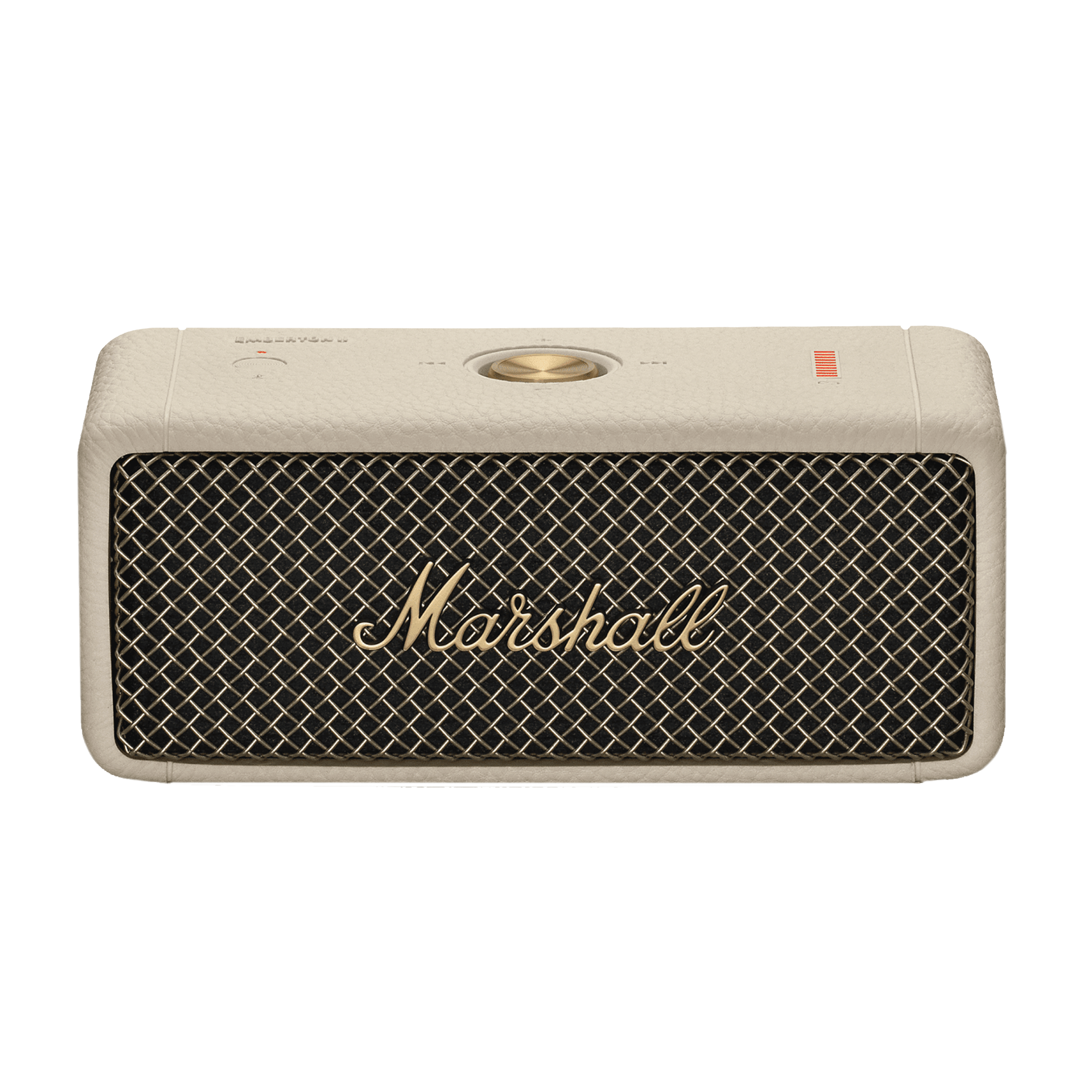 Marshall Emberton II 20W Portable Bluetooth Speaker (IP67 Water Resistant, IP67 Dust Resistant, Stereo Channel, Brass Cream) Marshall Emberton II 20W Portable Bluetooth Speaker (IP67 Water Resistant, IP67 Dust Resistant, Stereo Channel, Brass Cream)_1