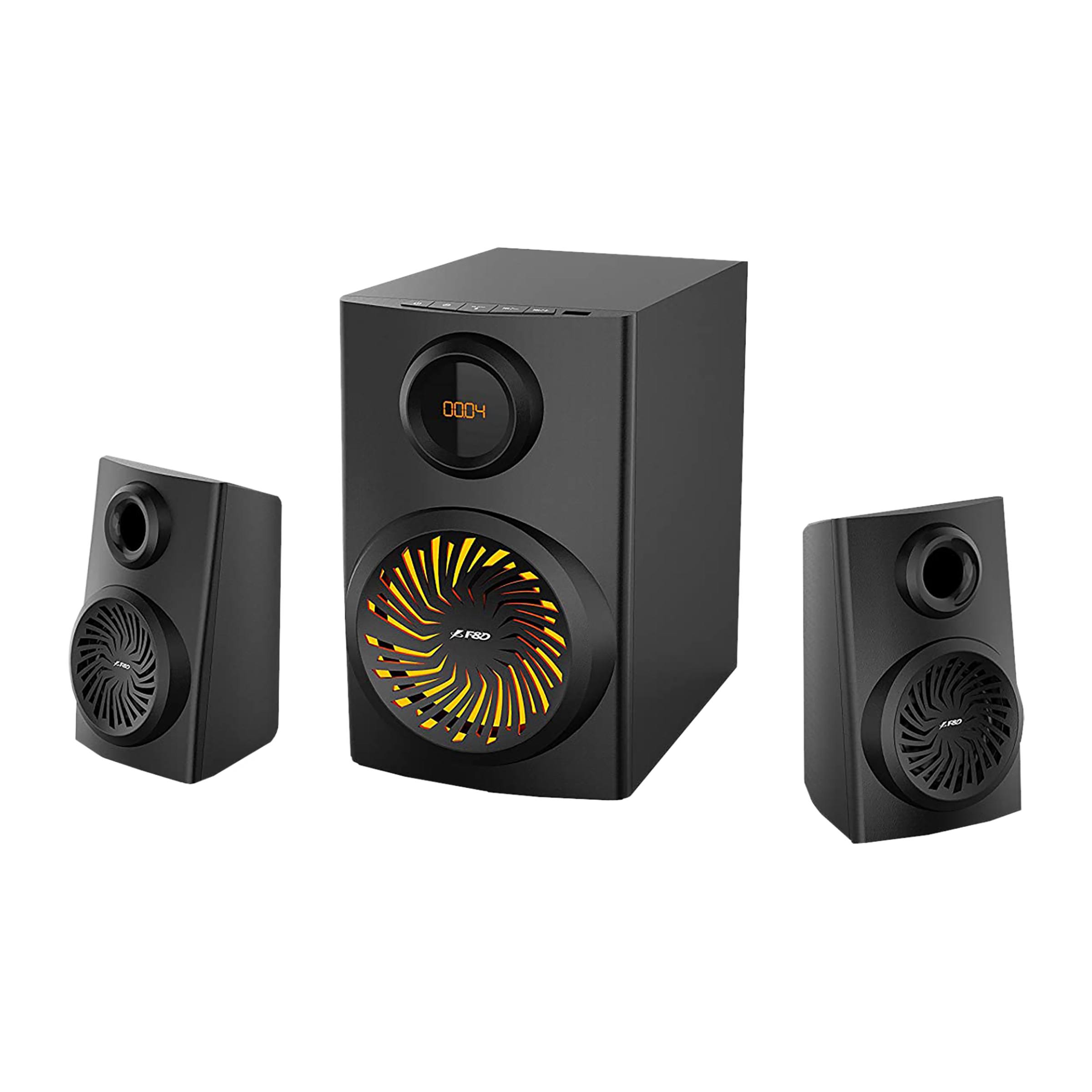 F&D F190X 46W Multimedia Speaker (Surround Sound, 2.1 Channel, Black)_4