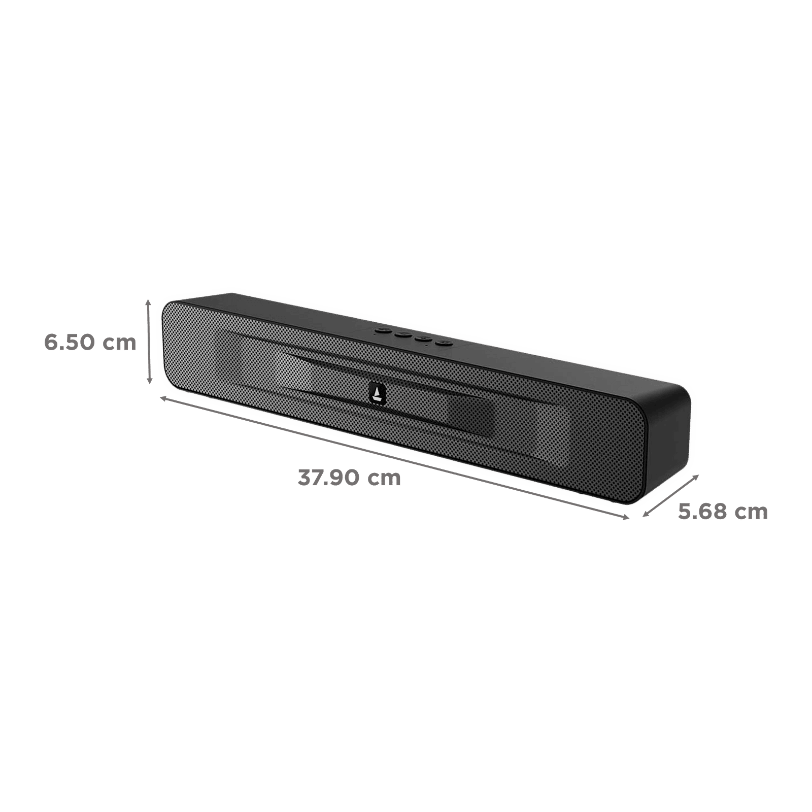 boAt Aavante Bar 503 10W Bluetooth Soundbar with Remote (RMS Stereo Sound, 2.0 Channel, Black)_3