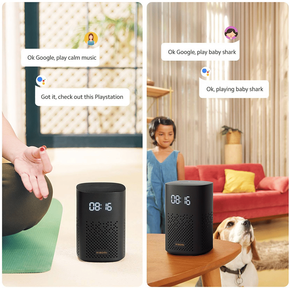 Xiaomi L05G with Google Assistant Compatible Smart Wi-Fi Speaker (360 Degree Surround Sound, Black)_7