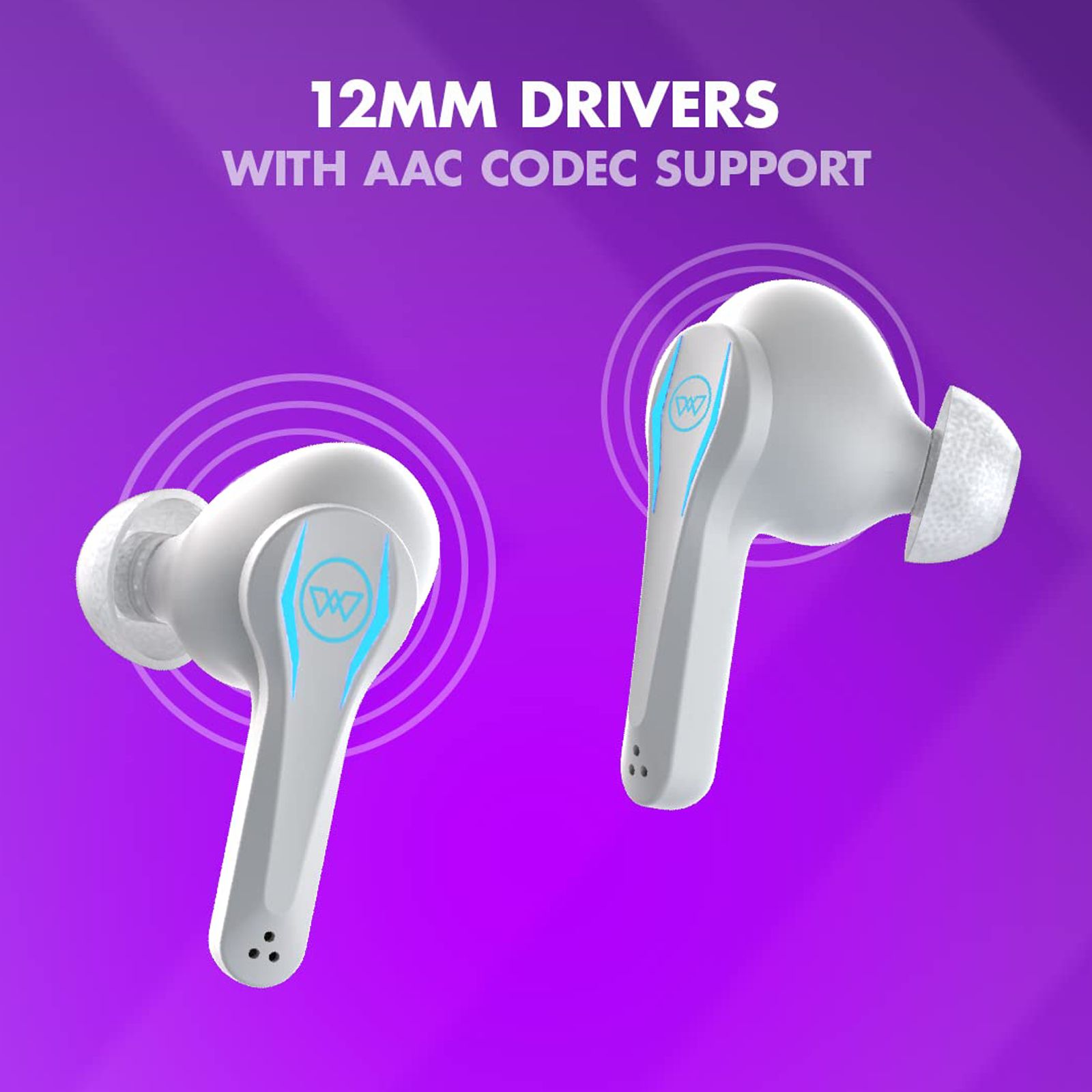 WINGS Phantom TWS Earbuds with Passive Noise Cancellation (IPX5 Sweat & Water Resistant, 30 Hours Playback, White) WINGS Phantom TWS Earbuds with Passive Noise Cancellation (IPX5 Sweat & Water Resistant, 30 Hours Playback, White)_11