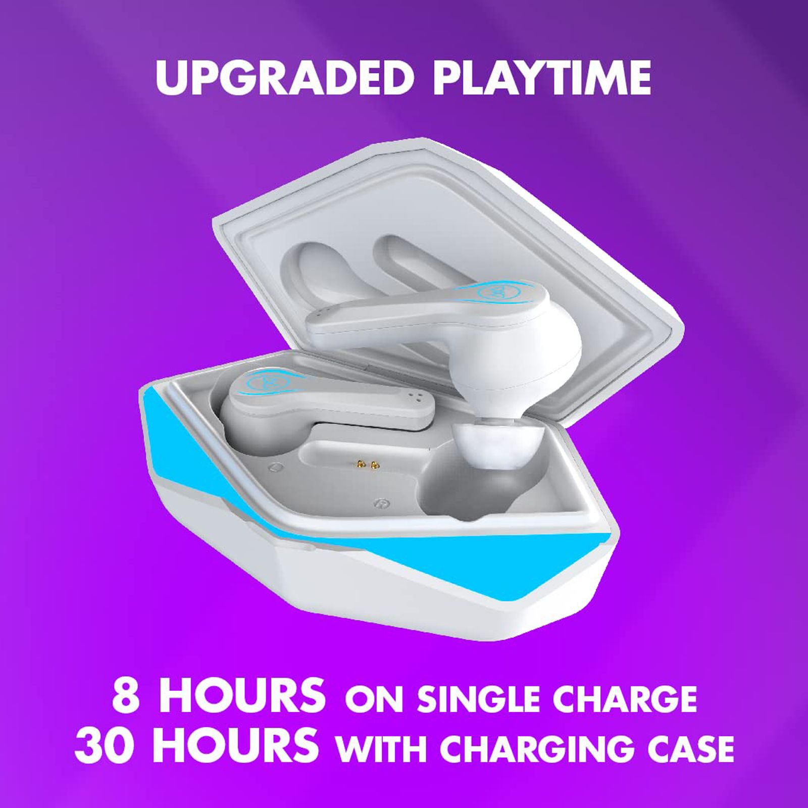 WINGS Phantom TWS Earbuds with Passive Noise Cancellation (IPX5 Sweat & Water Resistant, 30 Hours Playback, White) WINGS Phantom TWS Earbuds with Passive Noise Cancellation (IPX5 Sweat & Water Resistant, 30 Hours Playback, White)_13