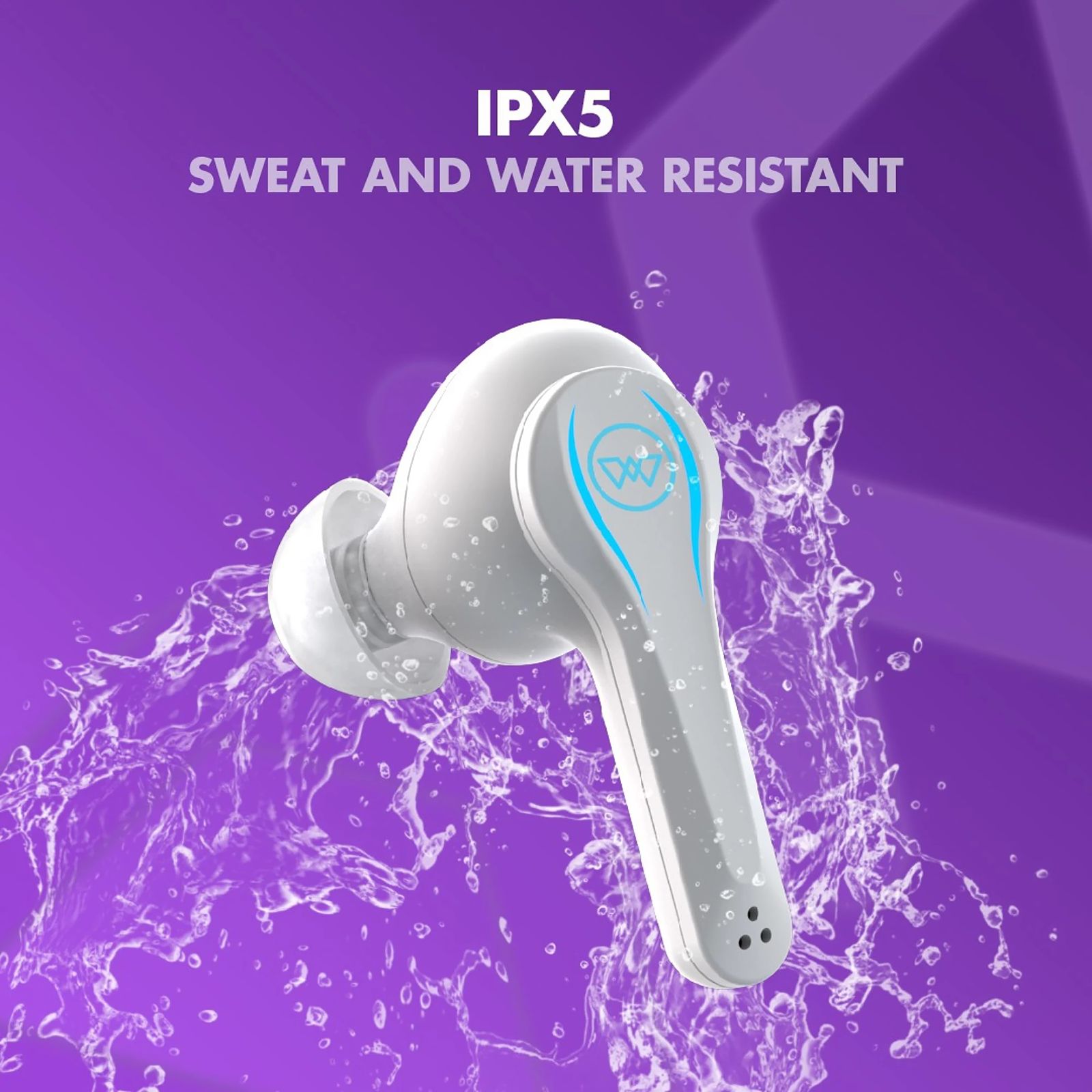 WINGS Phantom Pro TWS Earbuds with Active Noise Cancellation (IPX5 Water Resistant, 40 Hours Playtime, White) WINGS Phantom Pro TWS Earbuds with Active Noise Cancellation (IPX5 Water Resistant, 40 Hours Playtime, White)_9