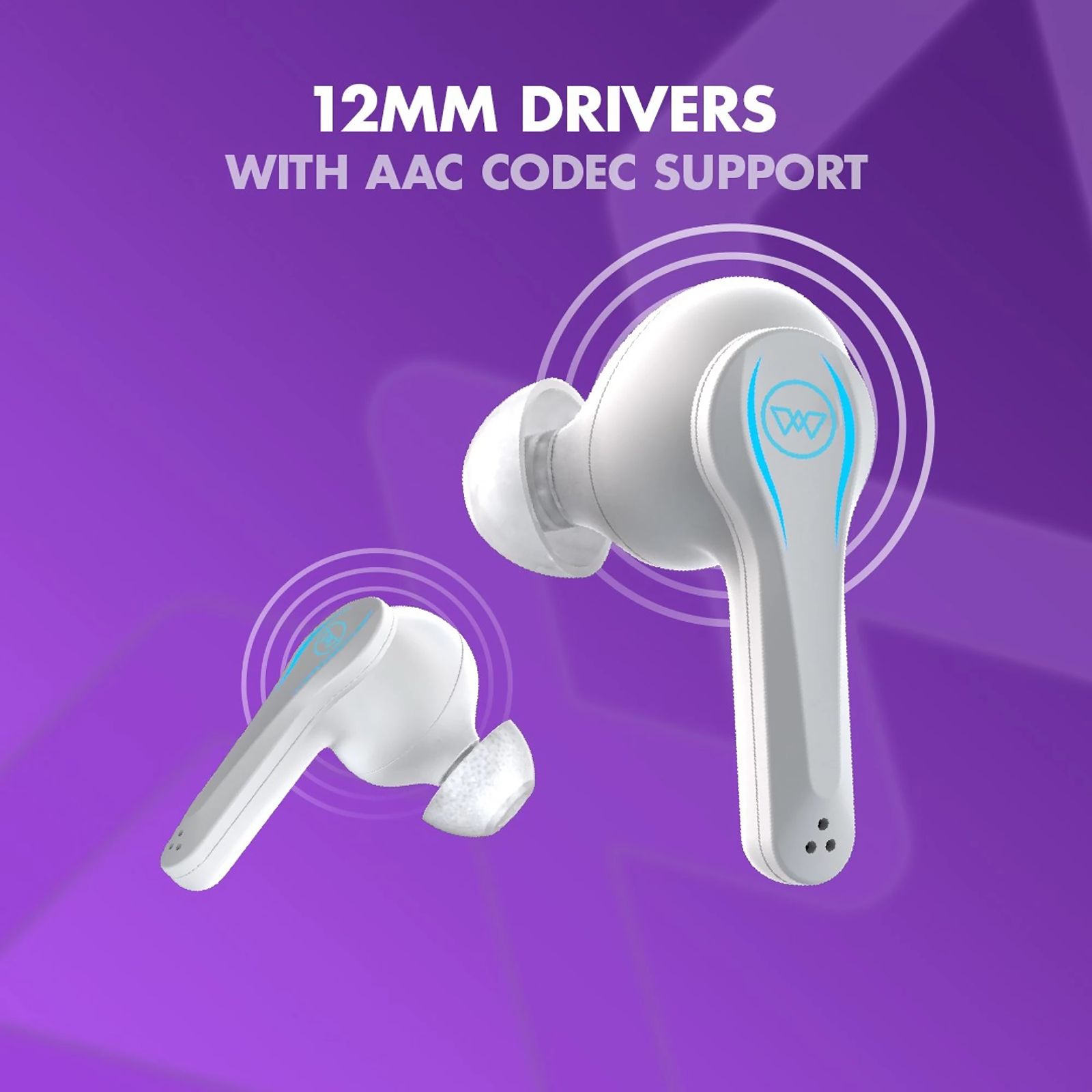 WINGS Phantom Pro TWS Earbuds with Active Noise Cancellation (IPX5 Water Resistant, 40 Hours Playtime, White) WINGS Phantom Pro TWS Earbuds with Active Noise Cancellation (IPX5 Water Resistant, 40 Hours Playtime, White)_5