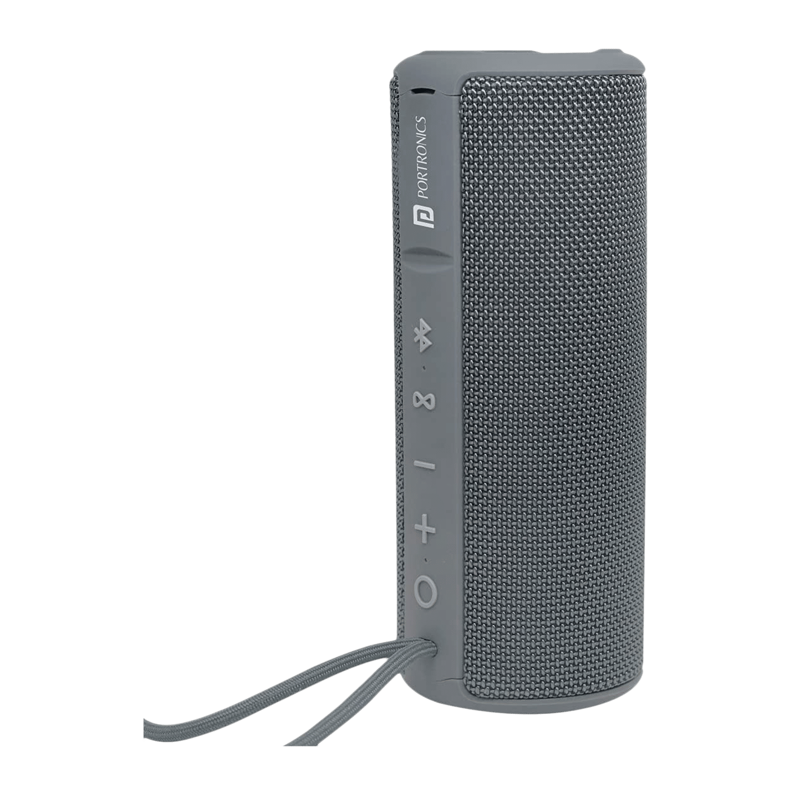 PORTRONICS Breeze Plus 20W Portable Bluetooth Speaker (IPX6 Water Resistant, Surround Sound, Stereo Channel, Grey) PORTRONICS Breeze Plus 20W Portable Bluetooth Speaker (IPX6 Water Resistant, Surround Sound, Stereo Channel, Grey)_1
