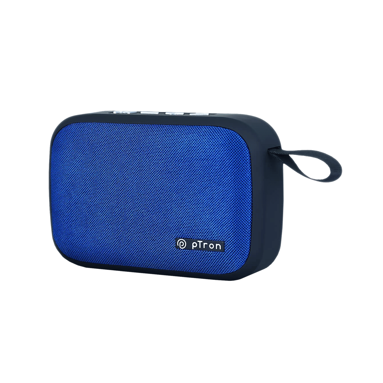 pTron Sonor Evo 5 Watt Portable Bluetooth Speaker (Integrated Music, Call Control, Blue)_1