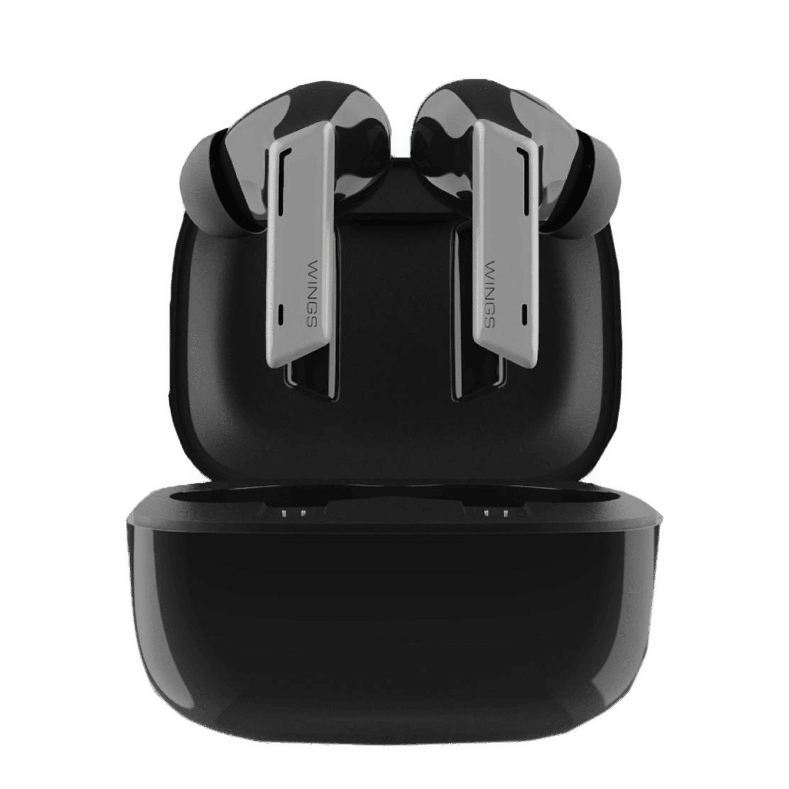 WINGS Beatpods TWS Earbuds with Active Noise Cancellation (Upto 20 Hours Playback, Black) WINGS Beatpods TWS Earbuds with Active Noise Cancellation (Upto 20 Hours Playback, Black)_1