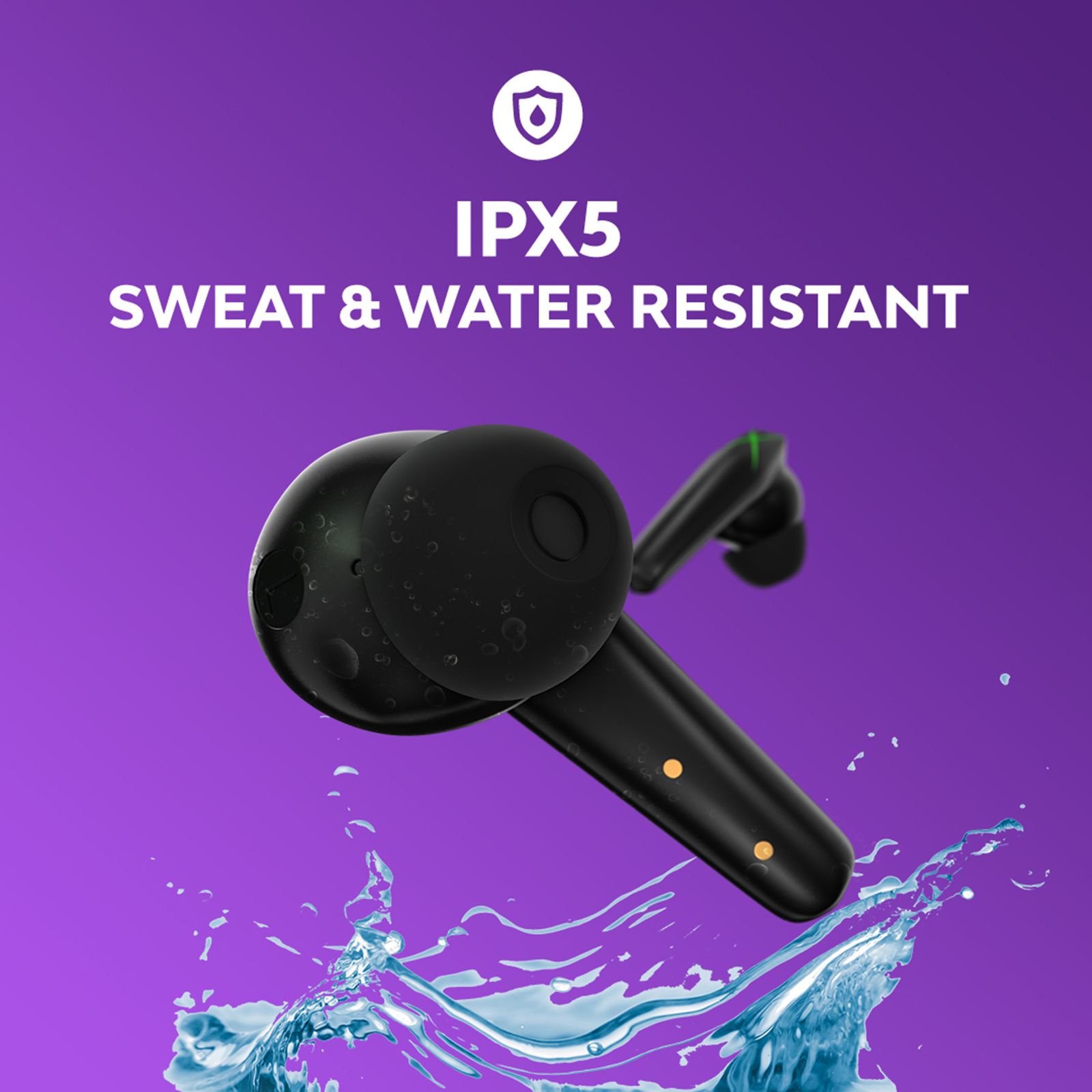 WINGS X-Fire TWS Earbuds with Environmental Noise Cancellation (IPX5 Water & Sweat Resistant, Dedicated Game Mode, Black) WINGS X-Fire TWS Earbuds with Environmental Noise Cancellation (IPX5 Water & Sweat Resistant, Dedicated Game Mode, Black)_10