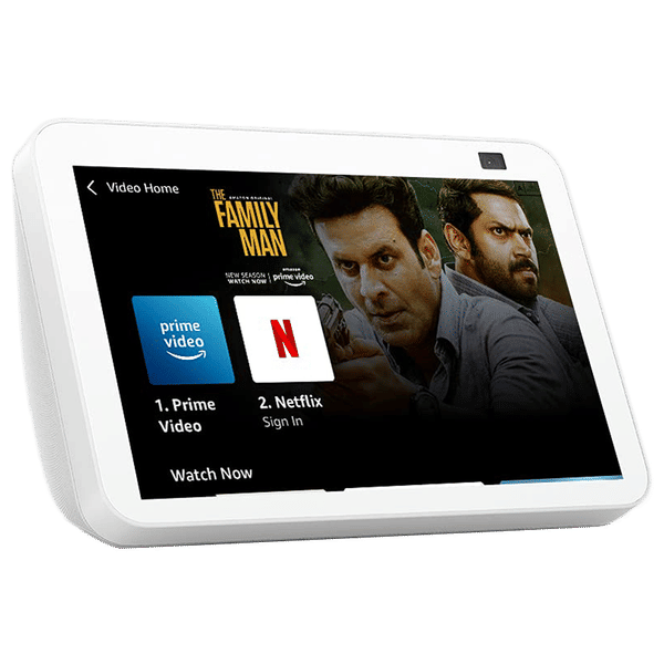 echo devices amazon echo show 2nd generation white
