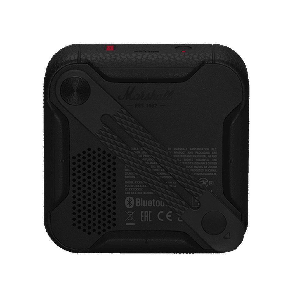 Marshall Willen 10W Portable Bluetooth Speaker (IP67 Water & Dust Resistant, 15 Hours of Playback Time, Mono Channel, Black & Brass) Marshall Willen 10W Portable Bluetooth Speaker (IP67 Water & Dust Resistant, 15 Hours of Playback Time, Mono Channel, Black & Brass)_16