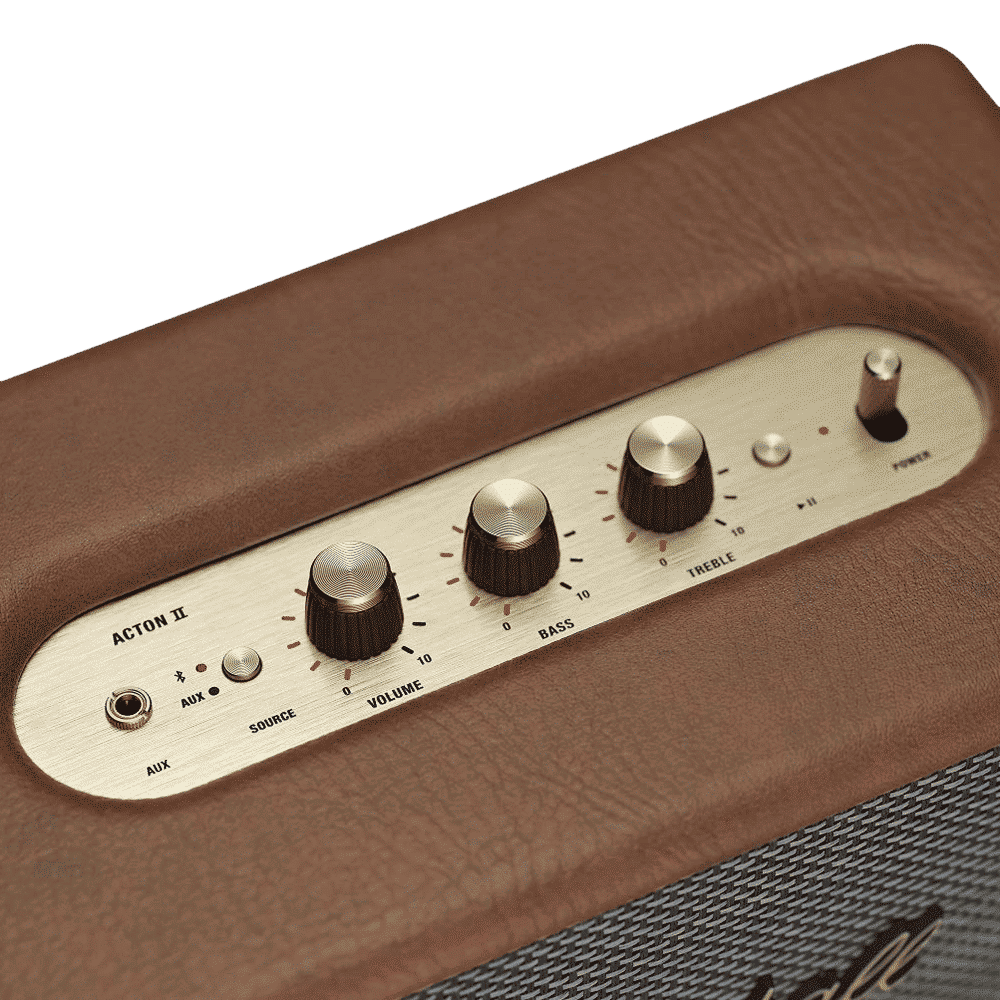 Marshall Acton III 60W Portable Bluetooth Speaker (Signature Sound, Stereo Channel, Brown) Marshall Acton III 60W Portable Bluetooth Speaker (Signature Sound, Stereo Channel, Brown)_6