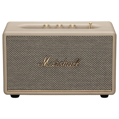 Marshall Acton III 60W Portable Bluetooth Speaker (Bass Reflex, Stereo Channel, Cream)