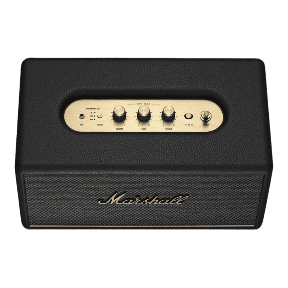 Marshall Stanmore III Bluetooth Speaker (Signature Sound, Stereo Channel, Black) Marshall Stanmore III Bluetooth Speaker (Signature Sound, Stereo Channel, Black)_4
