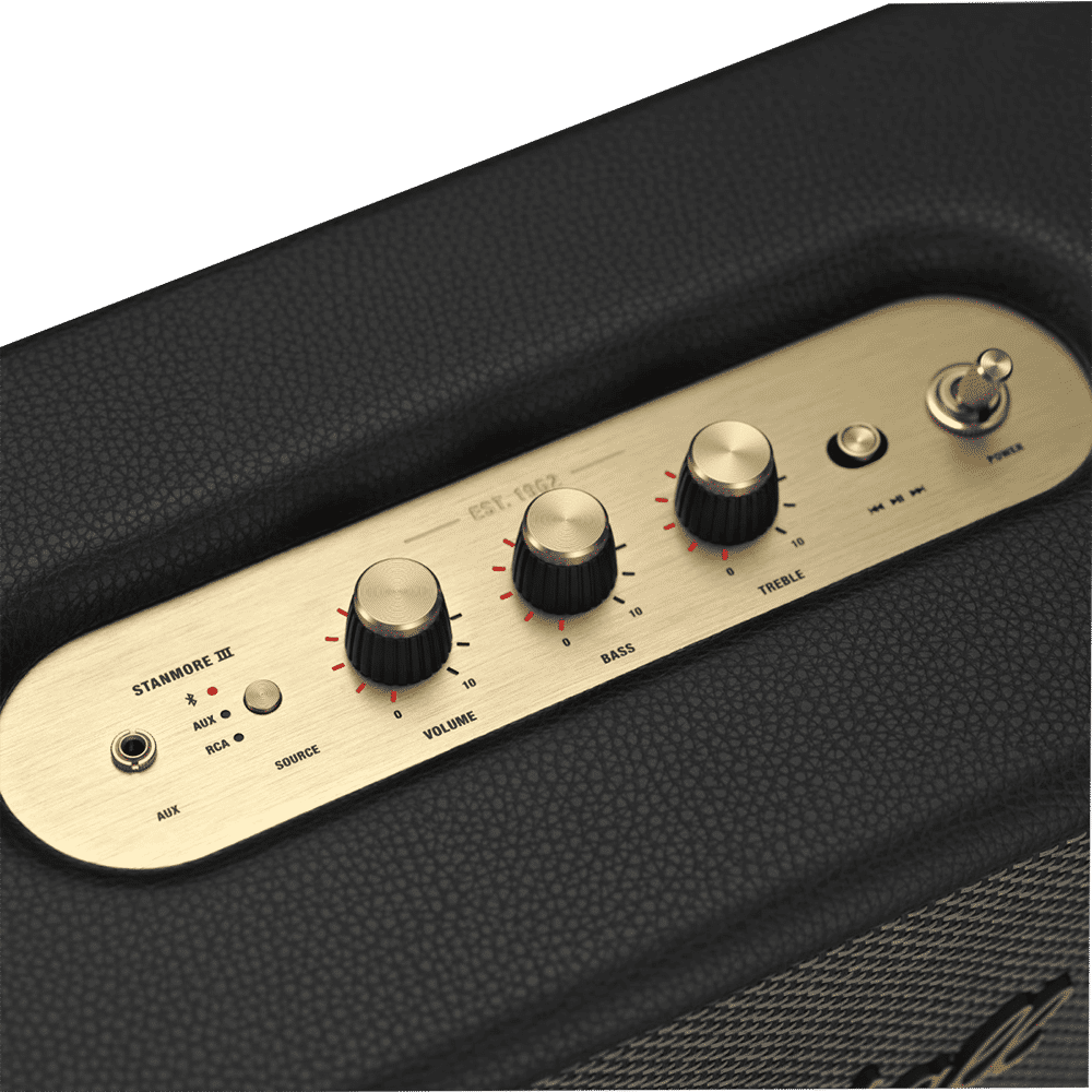 Marshall Stanmore III Bluetooth Speaker (Signature Sound, Stereo Channel, Black) Marshall Stanmore III Bluetooth Speaker (Signature Sound, Stereo Channel, Black)_5