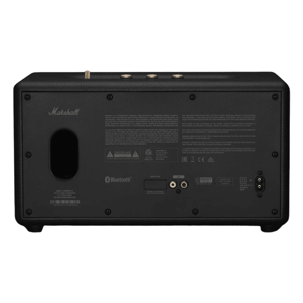 Marshall Stanmore III Bluetooth Speaker (Signature Sound, Stereo Channel, Black) Marshall Stanmore III Bluetooth Speaker (Signature Sound, Stereo Channel, Black)_6