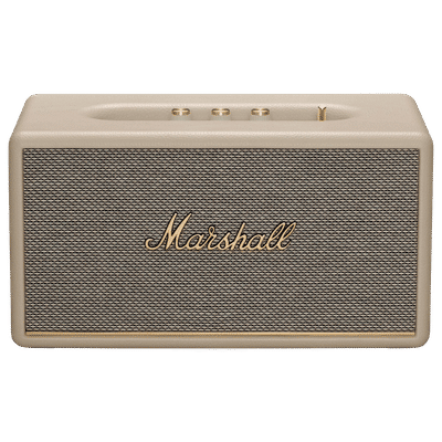 Marshall Stanmore III 80W Portable Bluetooth Speaker (Home-filling Signature Sound, Stereo Channel, Cream)