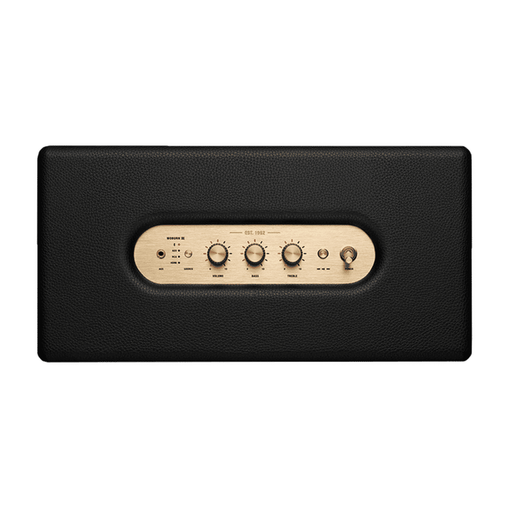 Marshall Woburn III 150W Portable Bluetooth Speaker (Home-Shaking Signature Sound, Stereo Channel, Black)_4