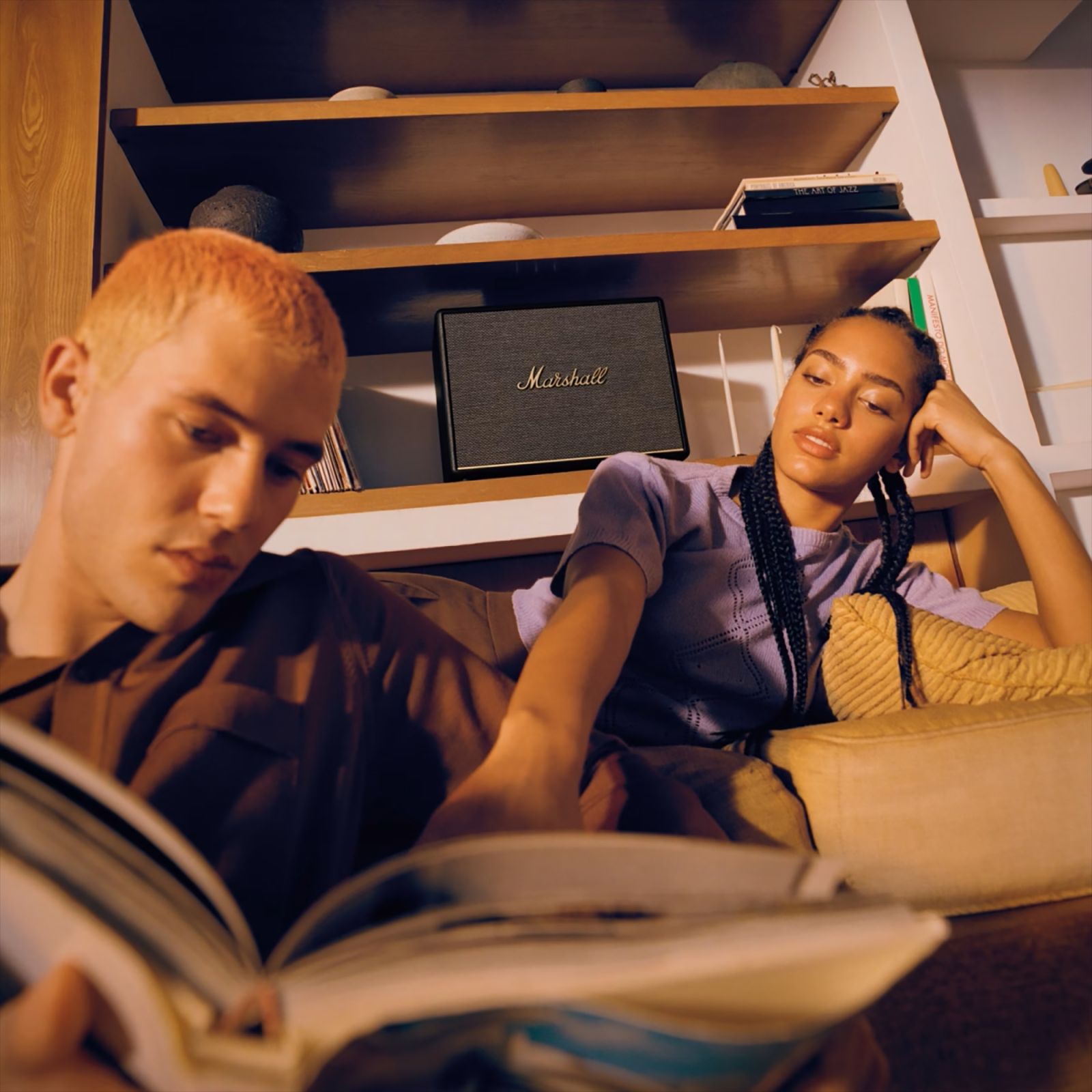 Marshall Woburn III 150W Portable Bluetooth Speaker (Home-Shaking Signature Sound, Stereo Channel, Black)_9