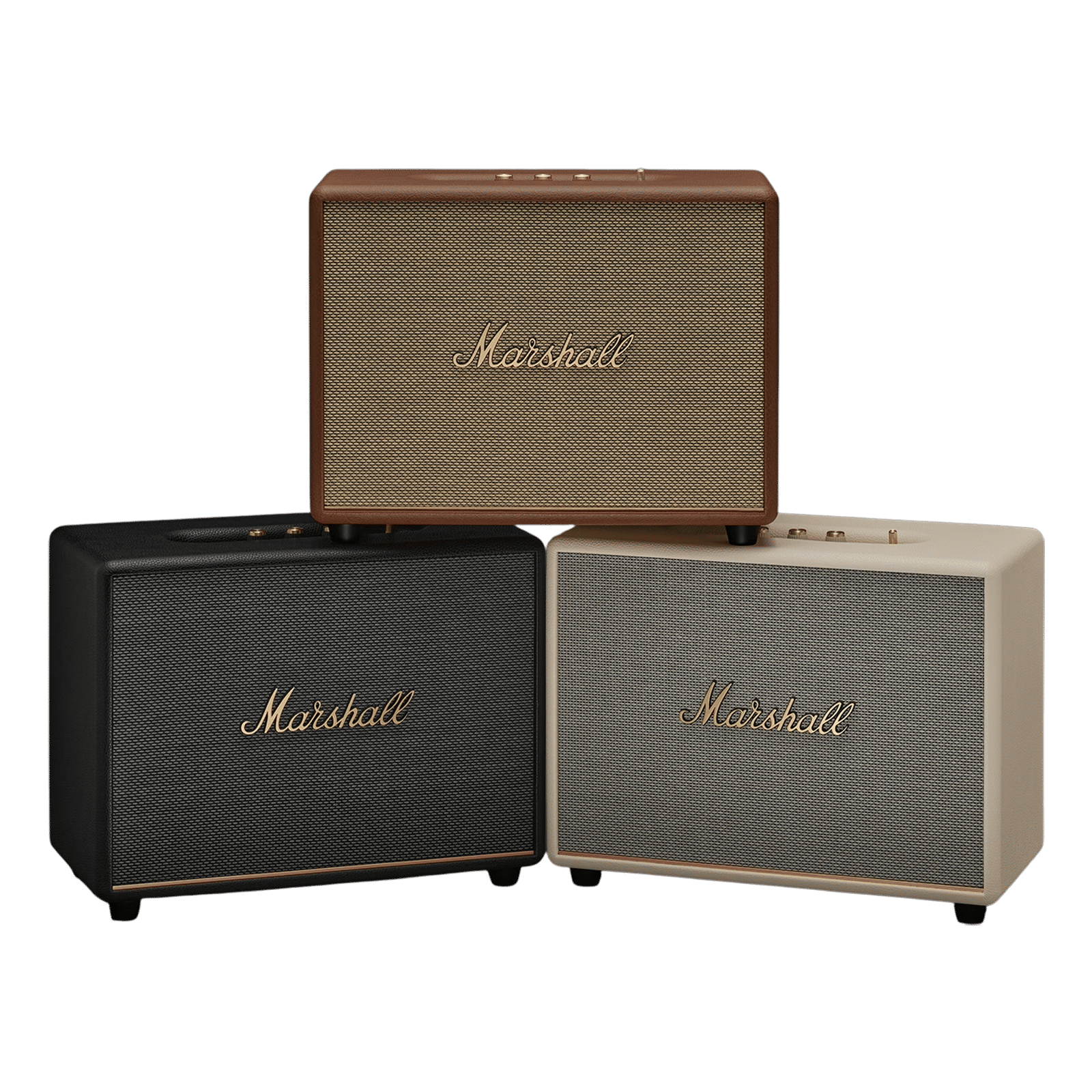 Marshall Woburn III 150W Portable Bluetooth Speaker (Home-Shaking Signature Sound, Stereo Channel, Brown) Marshall Woburn III 150W Portable Bluetooth Speaker (Home-Shaking Signature Sound, Stereo Channel, Brown)_9