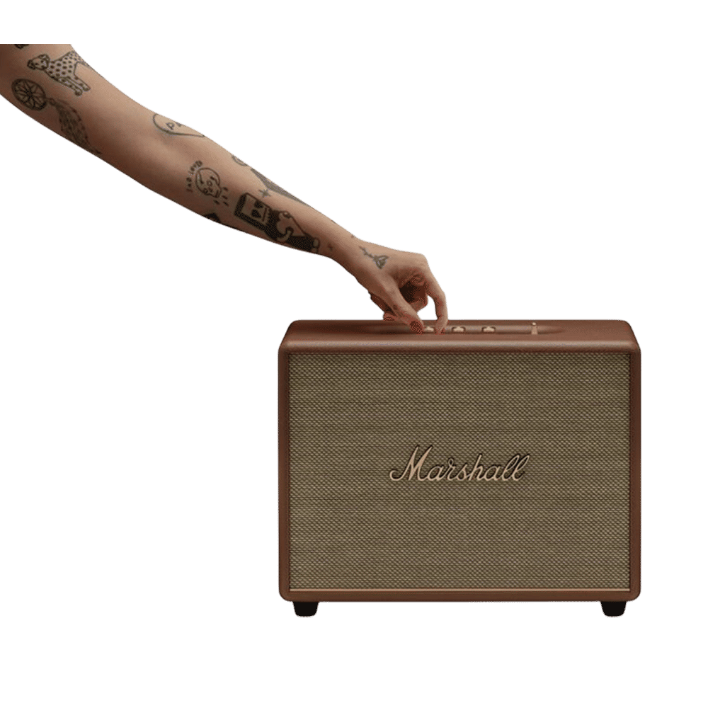 Marshall Woburn III 150W Portable Bluetooth Speaker (Home-Shaking Signature Sound, Stereo Channel, Brown) Marshall Woburn III 150W Portable Bluetooth Speaker (Home-Shaking Signature Sound, Stereo Channel, Brown)_12