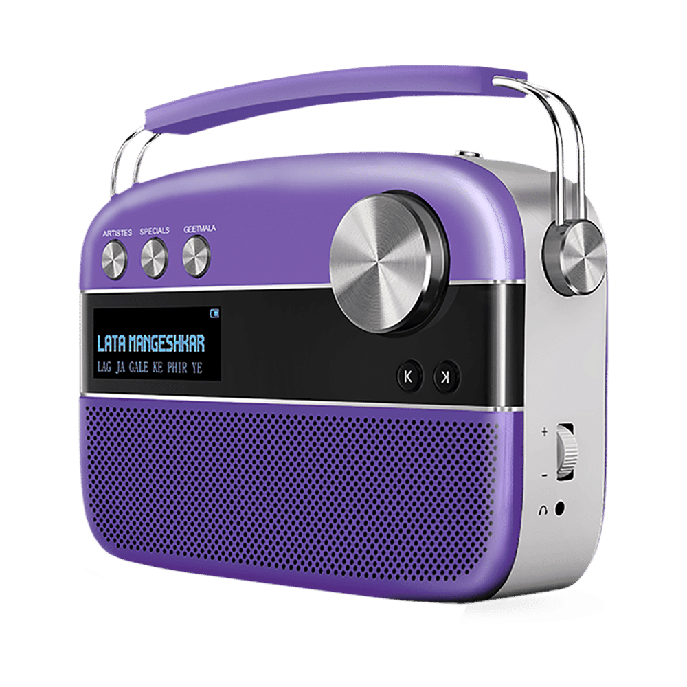 SAREGAMA Carvaan Premium Pop 6W Portable Speaker (Pre-loaded 5000 Evergreen Hindi Songs, 2.0Channel, SC230, Orchid Purple) SAREGAMA Carvaan Premium Pop 6W Portable Speaker (Pre-loaded 5000 Evergreen Hindi Songs, 2.0Channel, SC230, Orchid Purple)_3