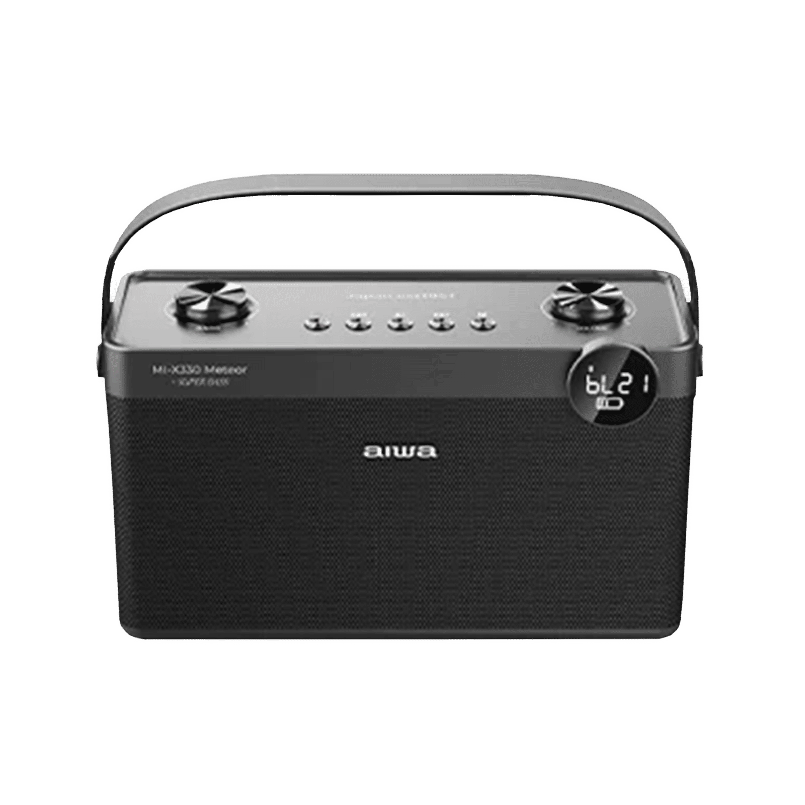 aiwa MI-X 330 Meteor 60W Portable Bluetooth Speaker (Bass Booster, Black) aiwa MI-X 330 Meteor 60W Portable Bluetooth Speaker (Bass Booster, Black)_1