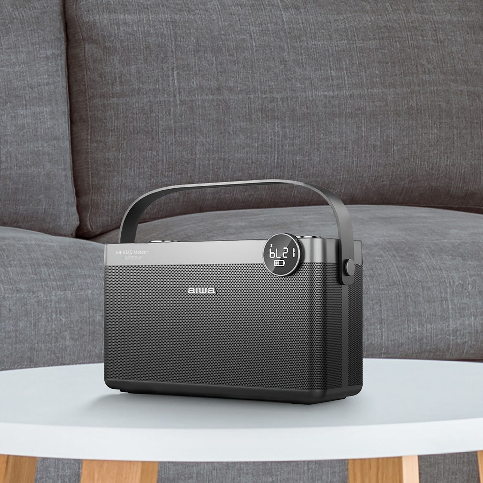 aiwa MI-X 330 Meteor 60W Portable Bluetooth Speaker (Bass Booster, Black) aiwa MI-X 330 Meteor 60W Portable Bluetooth Speaker (Bass Booster, Black)_10