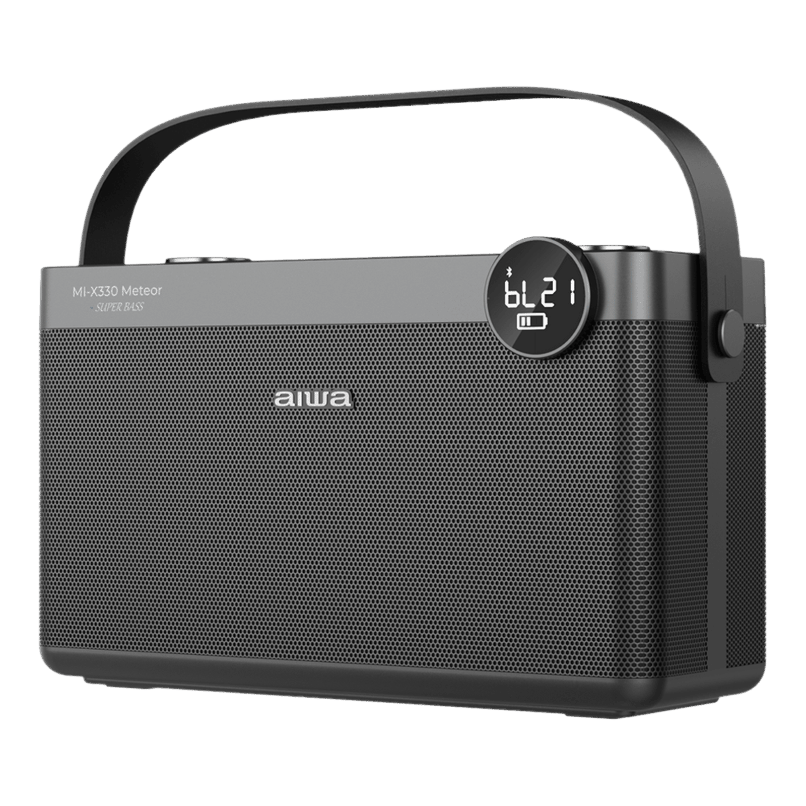 aiwa MI-X 330 Meteor 60W Portable Bluetooth Speaker (Bass Booster, Black) aiwa MI-X 330 Meteor 60W Portable Bluetooth Speaker (Bass Booster, Black)_3