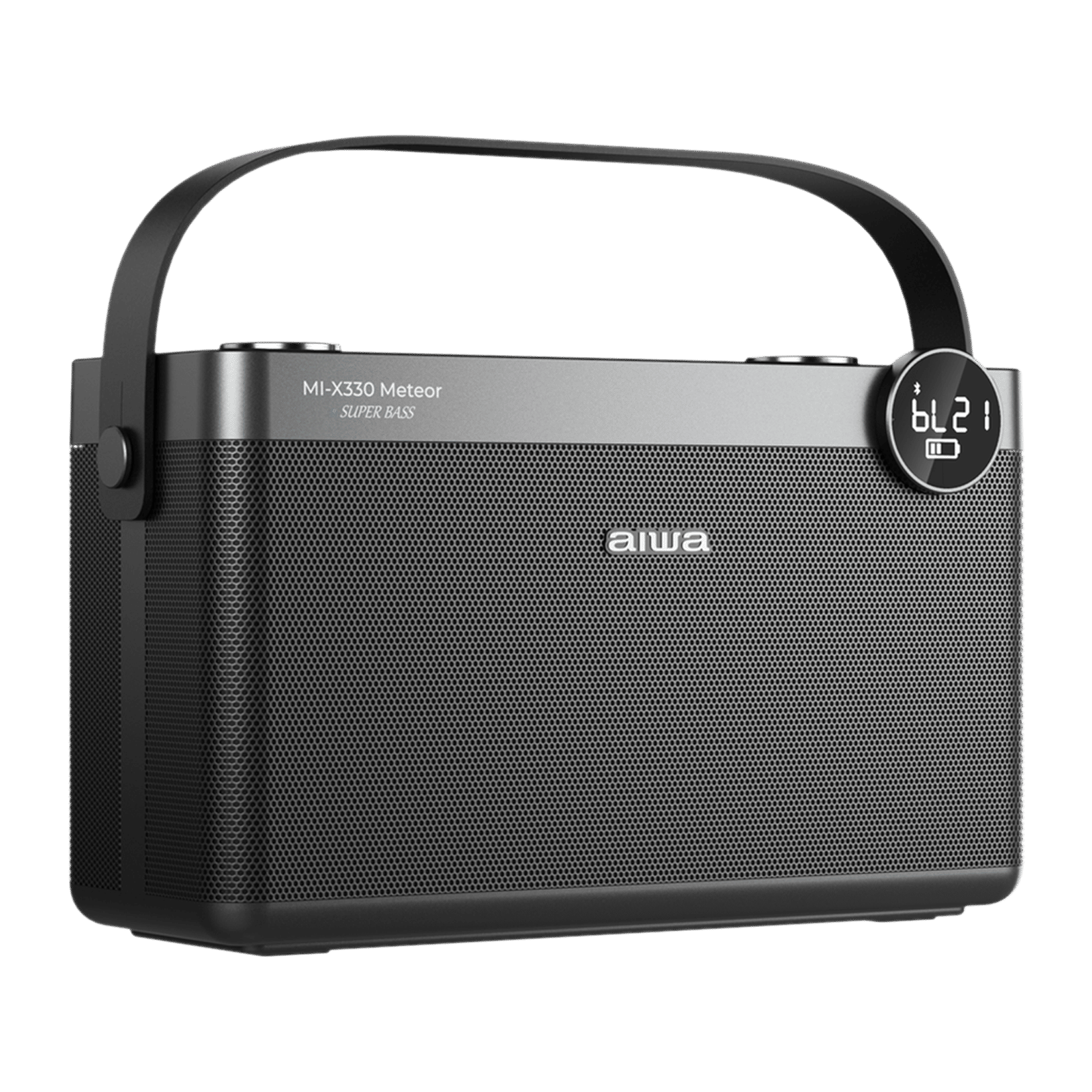 aiwa MI-X 330 Meteor 60W Portable Bluetooth Speaker (Bass Booster, Black) aiwa MI-X 330 Meteor 60W Portable Bluetooth Speaker (Bass Booster, Black)_6