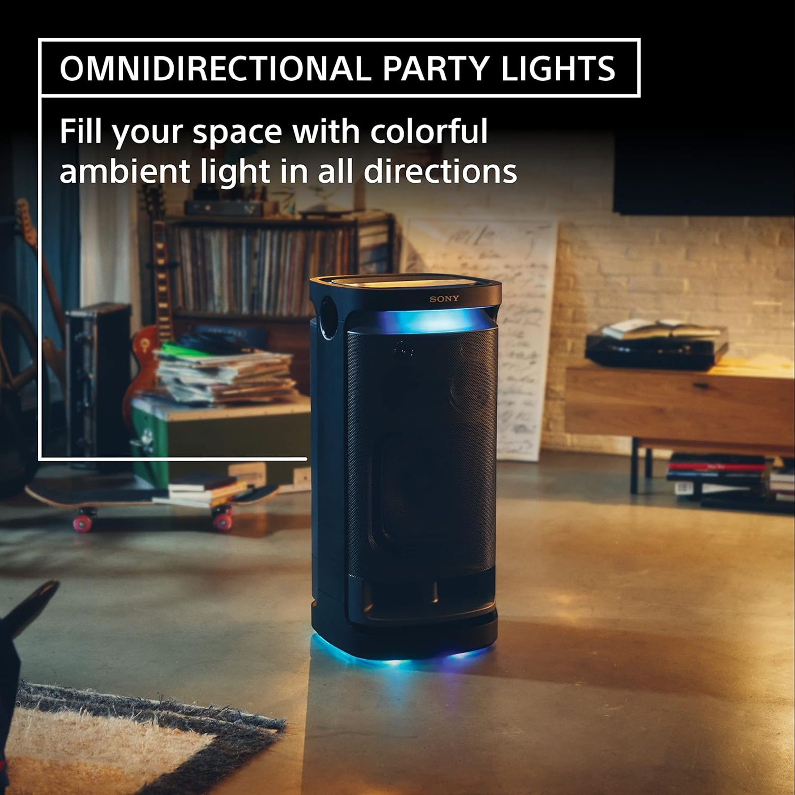 SONY SRS-XV900 100W Bluetooth Party Speaker (Digital Sound Enhancement Engine, Black) SONY SRS-XV900 100W Bluetooth Party Speaker (Digital Sound Enhancement Engine, Black)_15