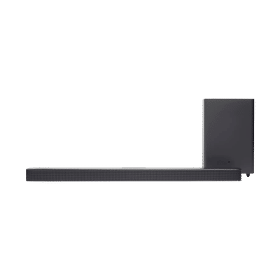 JBL 300W Bluetooth Soundbar with Remote (Dolby Digital Audio, 2.1 Channel, Black)