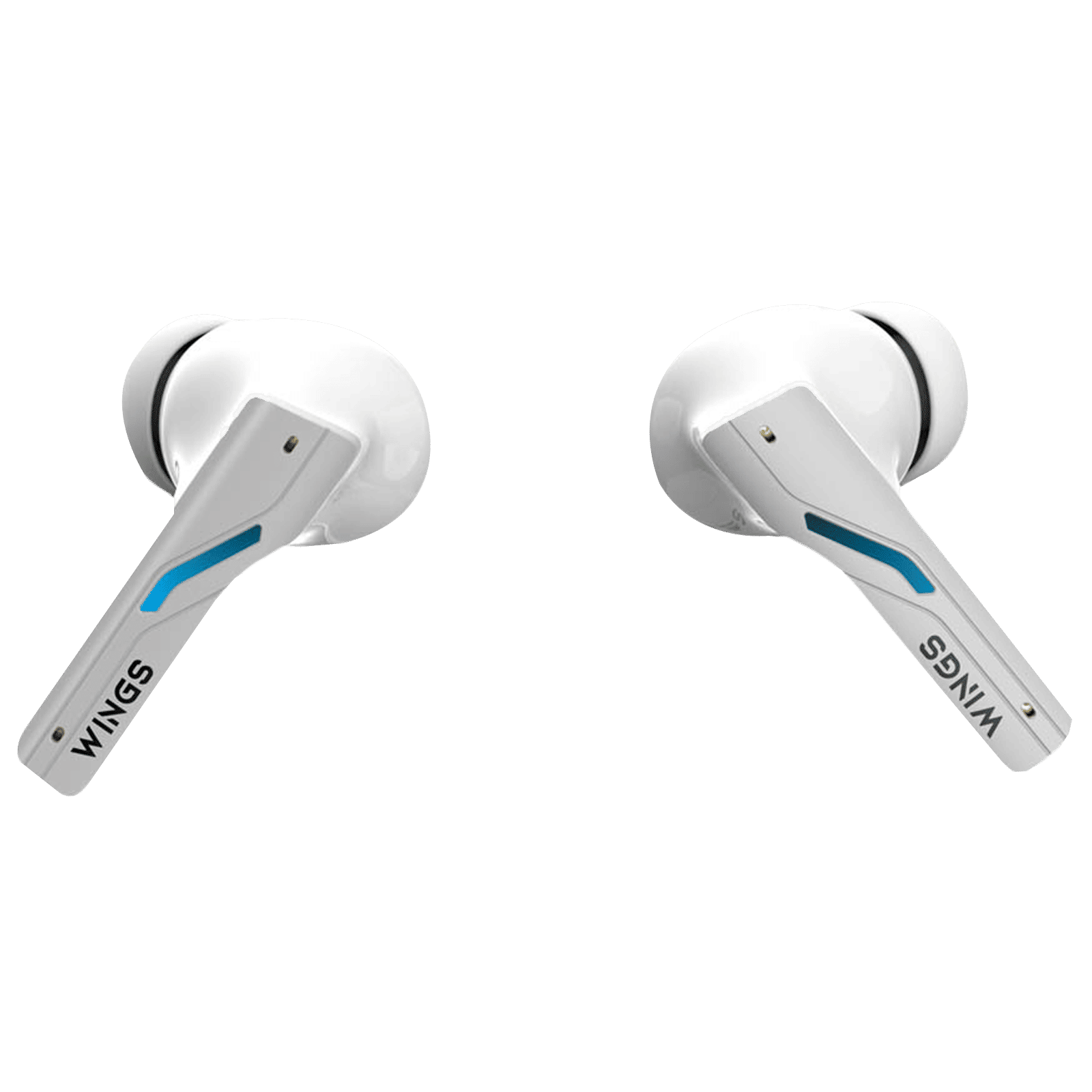 WINGS Phantom 850 TWS Earbuds with Environmental Noise Cancellation (IPX5 Water Resistant, 40ms Ultra Low Latency, White)_7