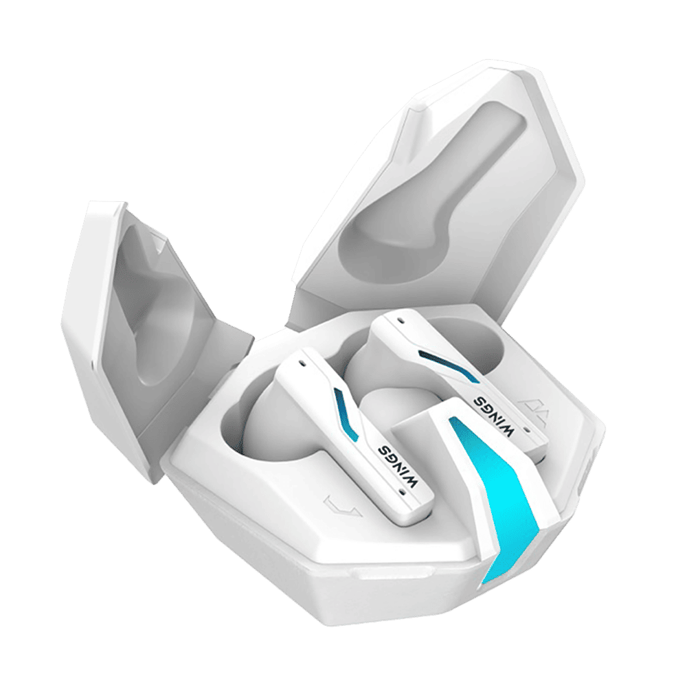 WINGS Phantom 850 TWS Earbuds with Environmental Noise Cancellation (IPX5 Water Resistant, 40ms Ultra Low Latency, White)_9