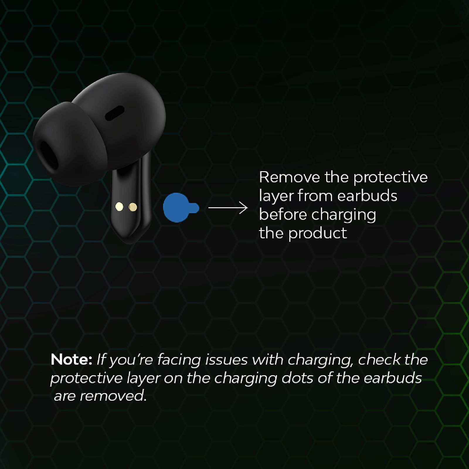 WINGS Phantom 550 TWS Earbuds with Environmental Noise Cancellation (IPX5 Water Resistant, 50ms Ultra Low Latency Game Mode, Black)_5