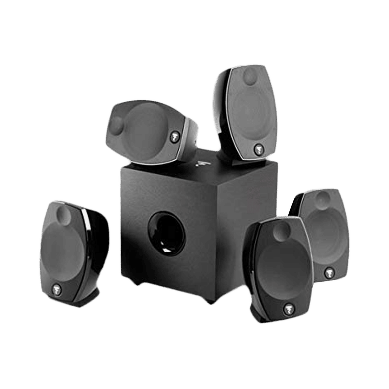 FOCAL SIB Evo 200W Multimedia Speaker (5.1 Channel, Black) FOCAL SIB Evo 200W Multimedia Speaker (5.1 Channel, Black)_1