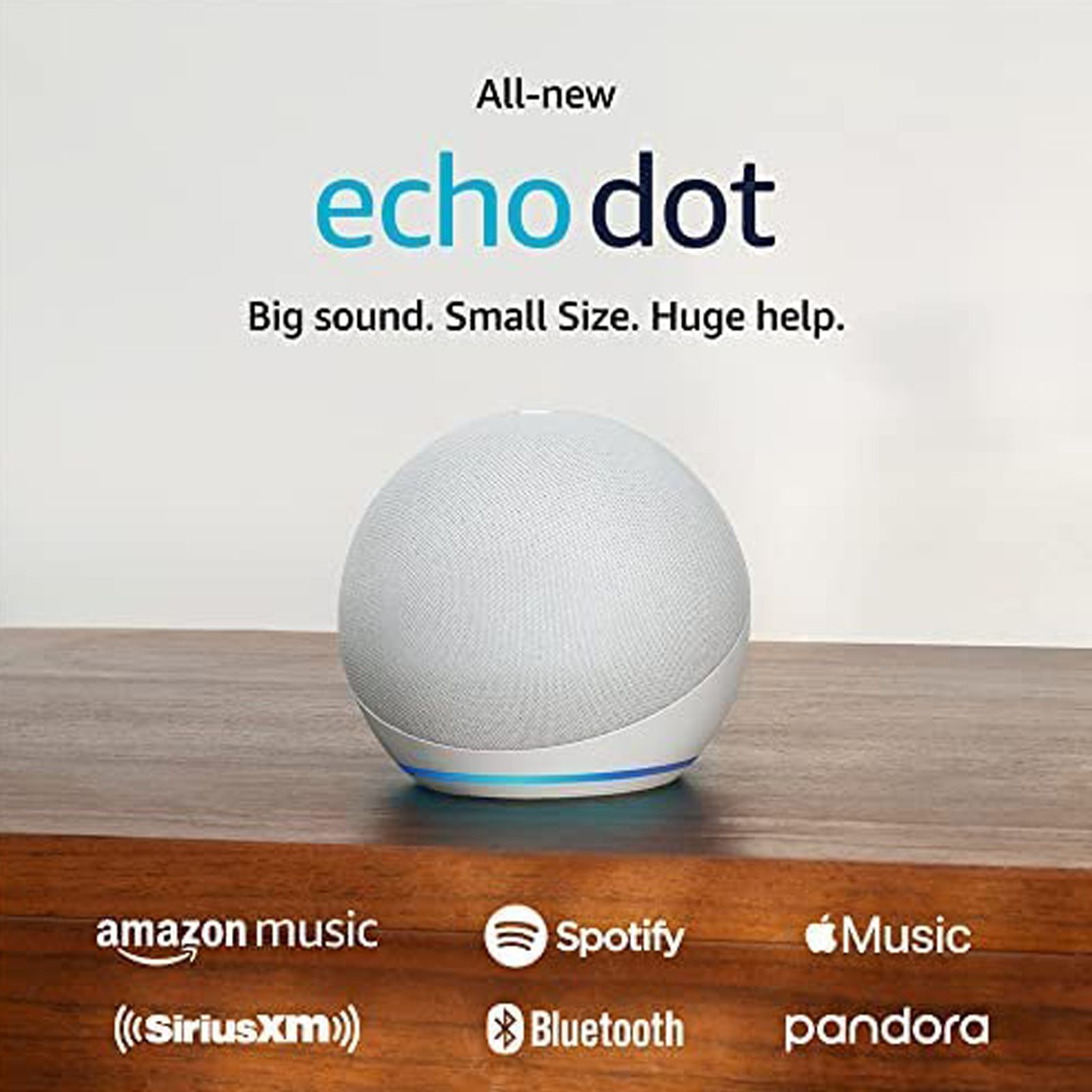 amazon Echo Dot (5th Gen) with Built-in Alexa Smart Wi-Fi Speaker (Ambient Temperature Sensor, White)_8