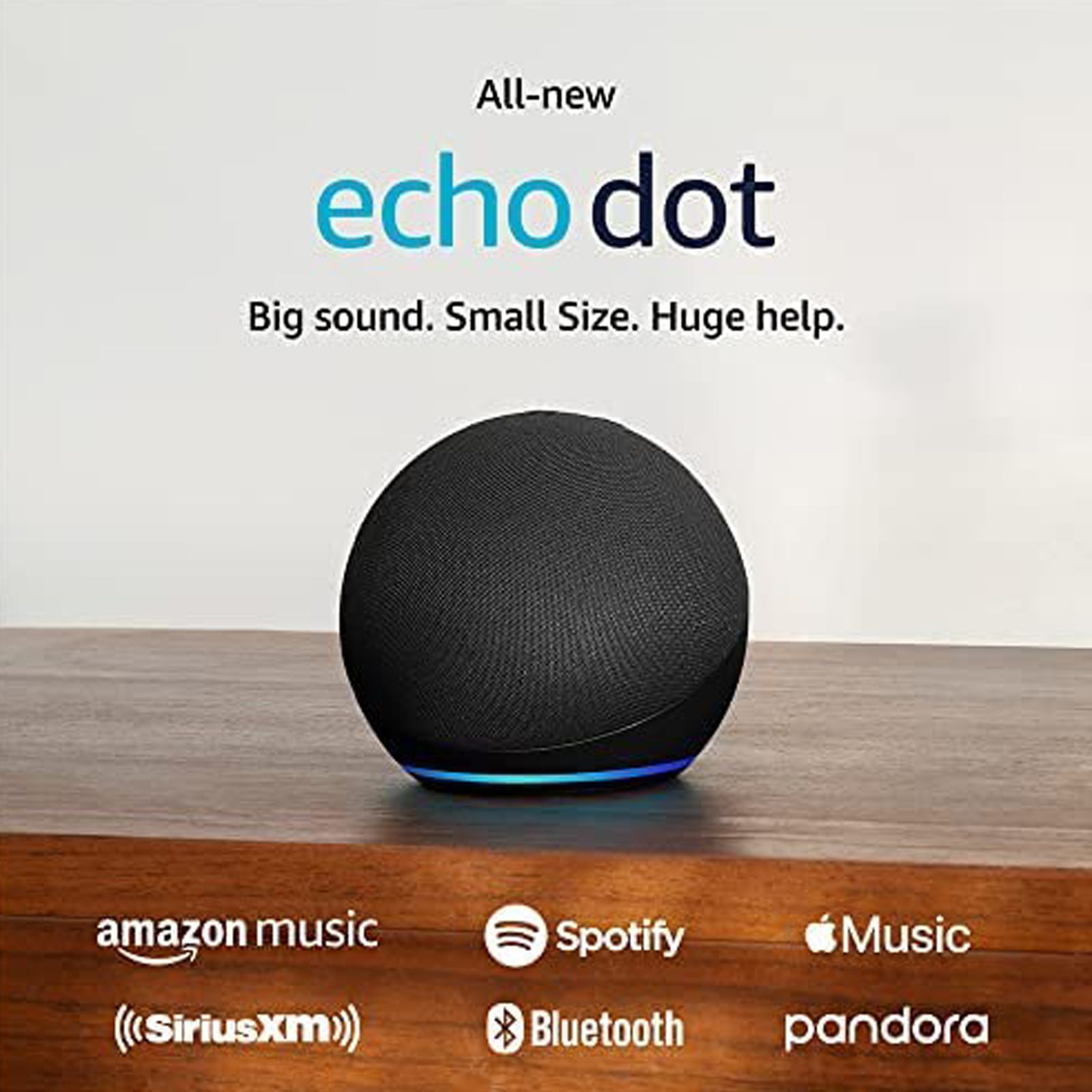 amazon Echo Dot (5th Gen) with Built-in Alexa Smart Wi-Fi Speaker (Ambient Temperature Sensor, Black)_7