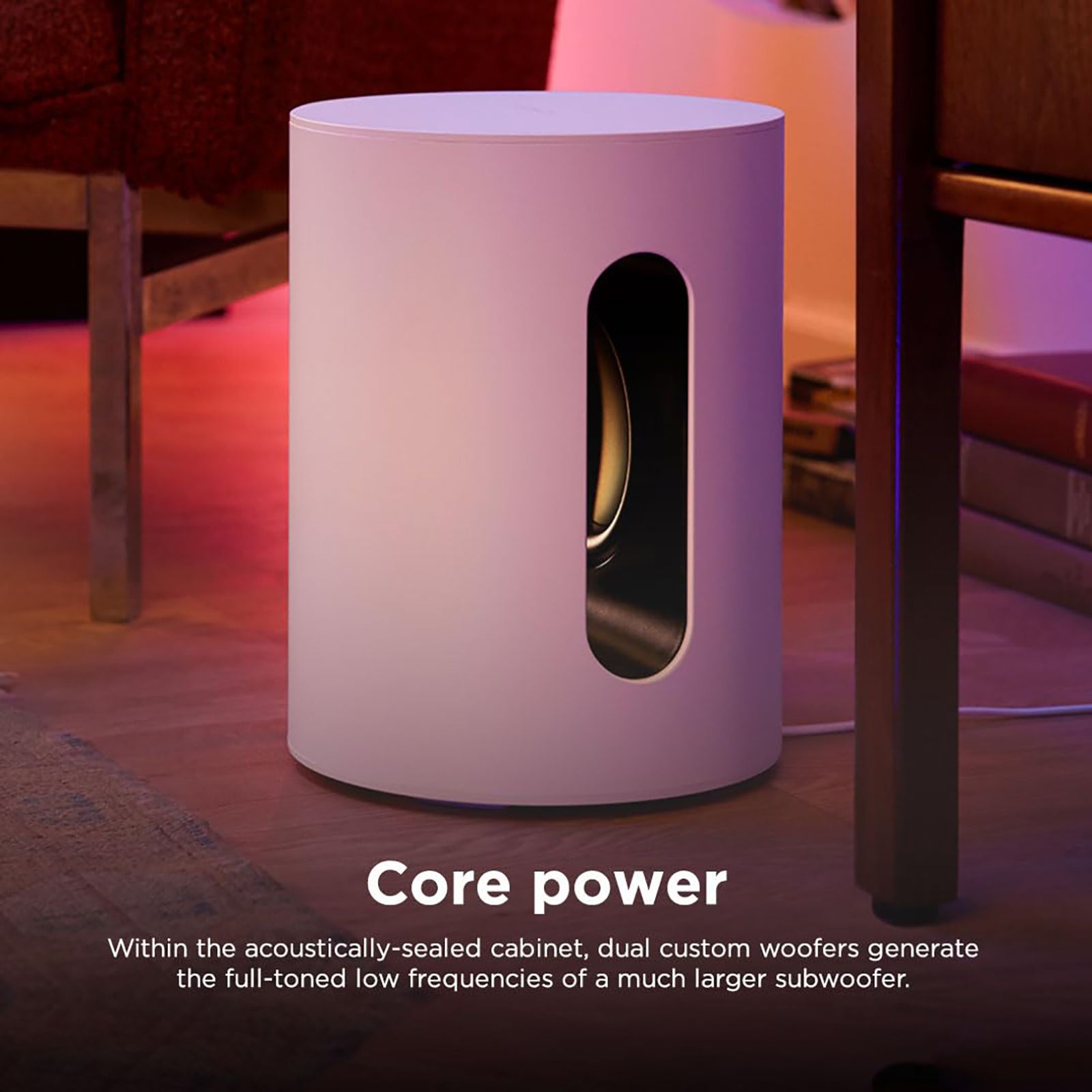 SONOS Sub Mini 2.0 Channel Smart Subwoofer (Wi-Fi, White) SONOS Sub Mini 2.0 Channel Smart Subwoofer (Wi-Fi, White)_6