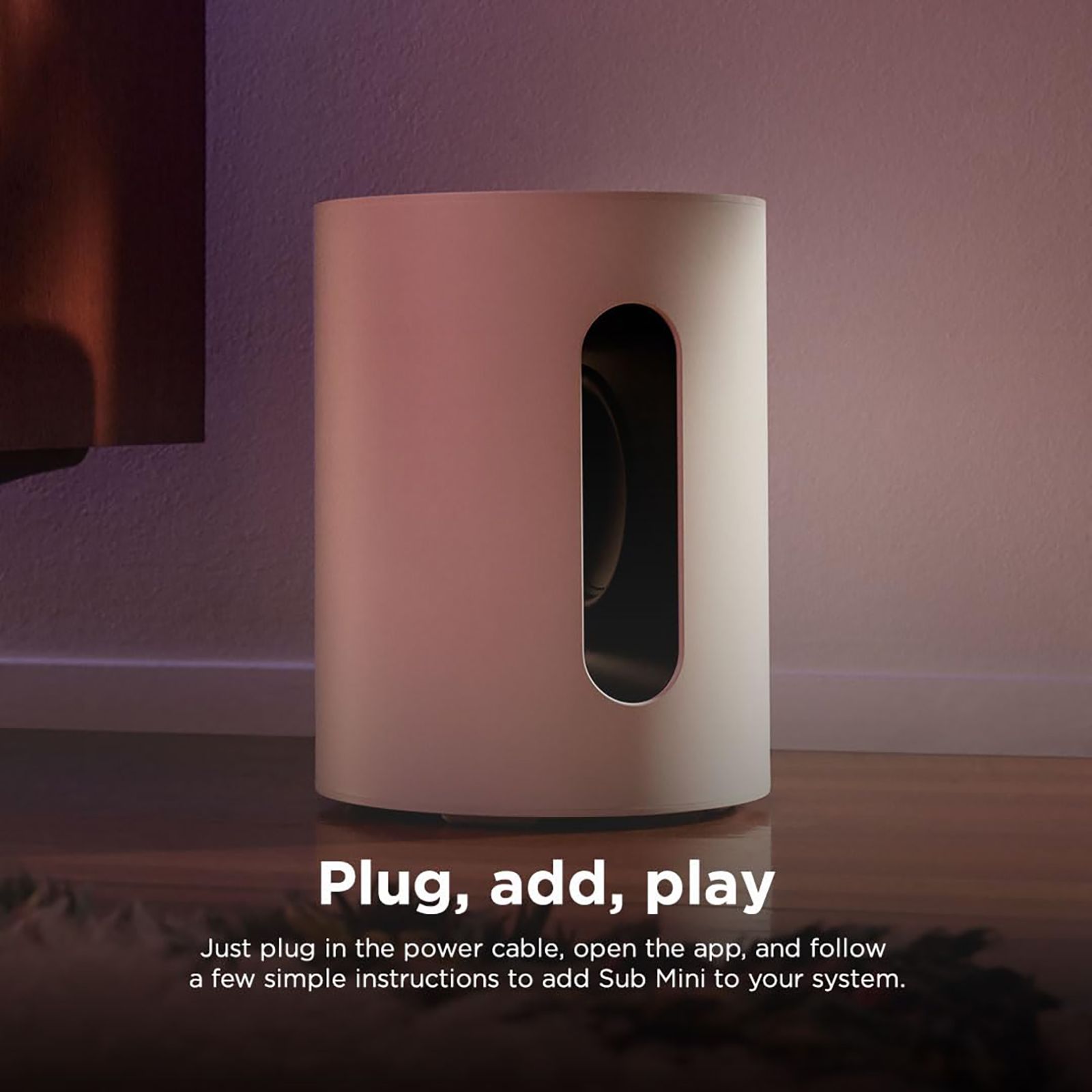 SONOS Sub Mini 2.0 Channel Smart Subwoofer (Wi-Fi, White) SONOS Sub Mini 2.0 Channel Smart Subwoofer (Wi-Fi, White)_8