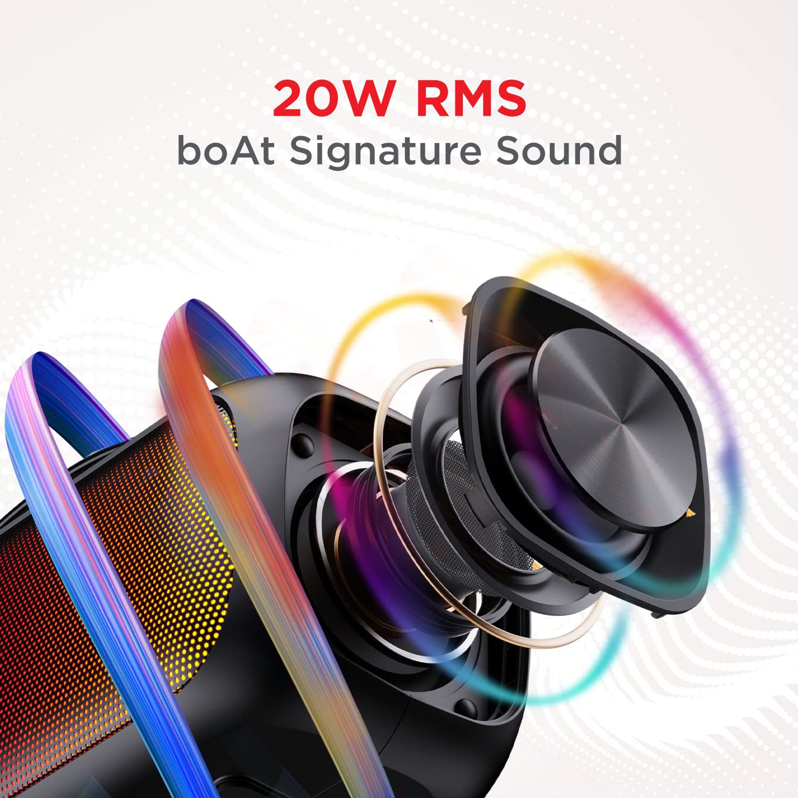 boAt Stone Symphony 20W Portable Bluetooth Speaker (IPX5 Water Resistant, Stereo Sound, 2.1 Channel, Black) boAt Stone Symphony 20W Portable Bluetooth Speaker (IPX5 Water Resistant, Stereo Sound, 2.1 Channel, Black)_5