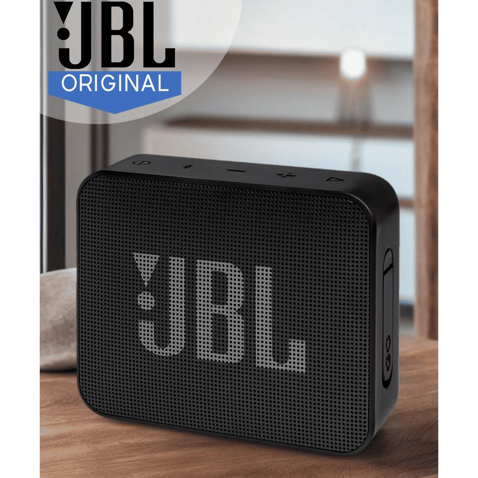 JBL Go Essential 3.1W Portable Bluetooth Speaker (IPX7 Water Proof, Rich Bass, Mono Channel, Black)_15