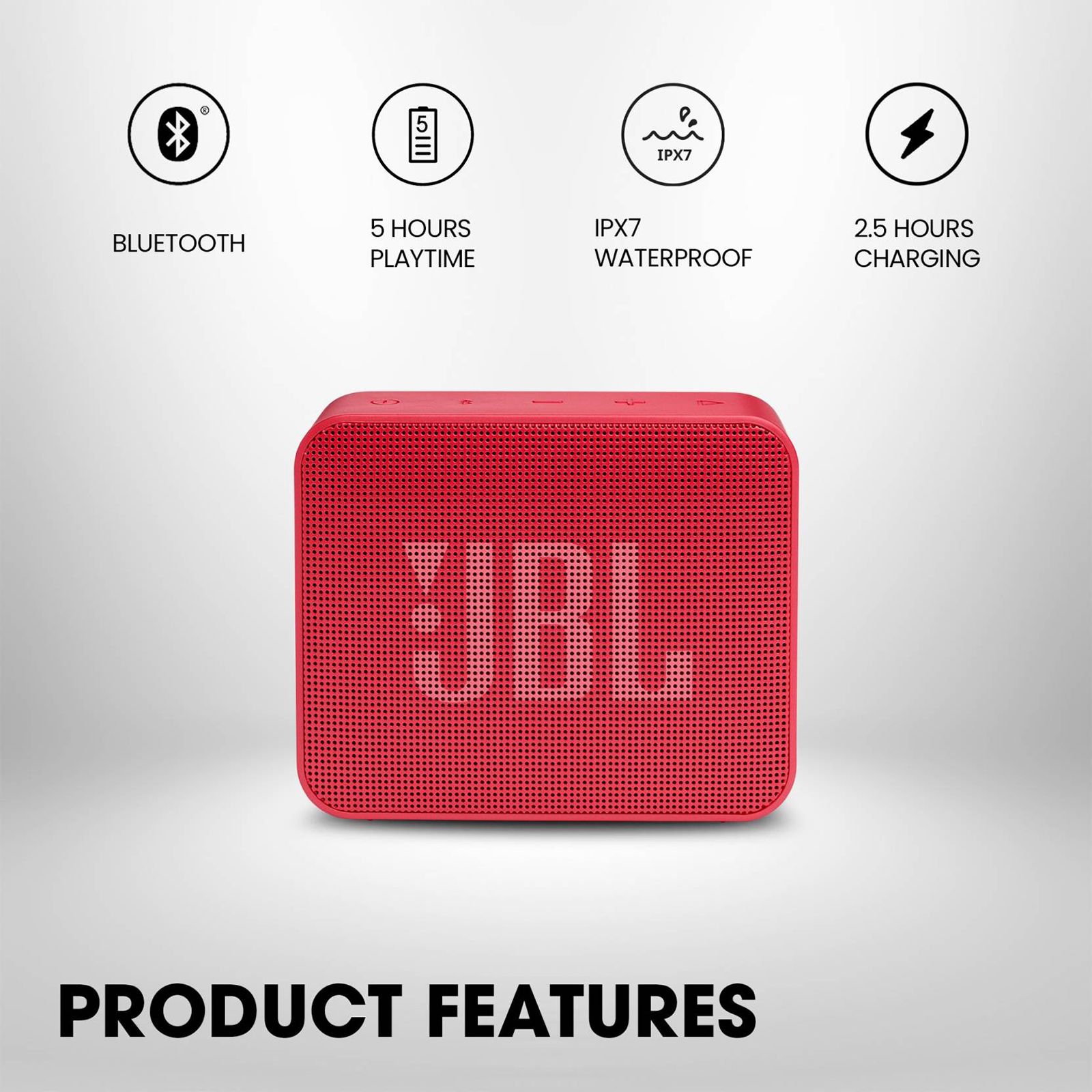 JBL Go Essential 3.1W Portable Bluetooth Speaker (IPX7 Water Proof, Rich Bass, Mono Channel, Red) JBL Go Essential 3.1W Portable Bluetooth Speaker (IPX7 Water Proof, Rich Bass, Mono Channel, Red)_10