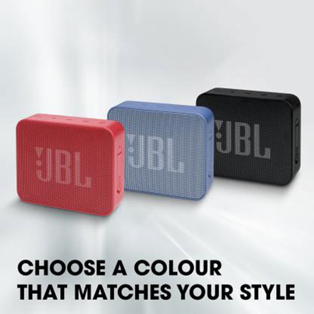 JBL Go Essential 3.1W Portable Bluetooth Speaker (IPX7 Water Proof, Rich Bass, Mono Channel, Red) JBL Go Essential 3.1W Portable Bluetooth Speaker (IPX7 Water Proof, Rich Bass, Mono Channel, Red)_13