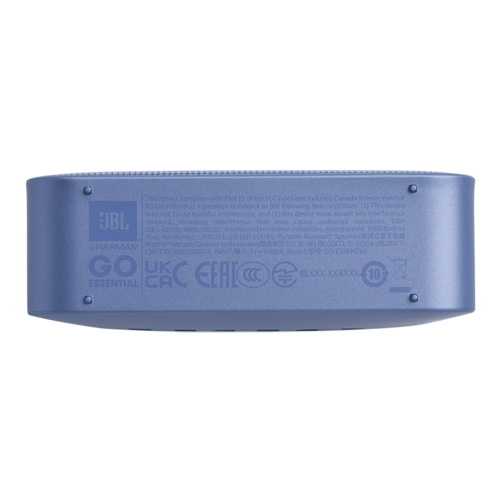 JBL Go Essential 3.1W Portable Bluetooth Speaker (IPX7 Water Proof, Rich Bass, Mono Channel, Blue)_5