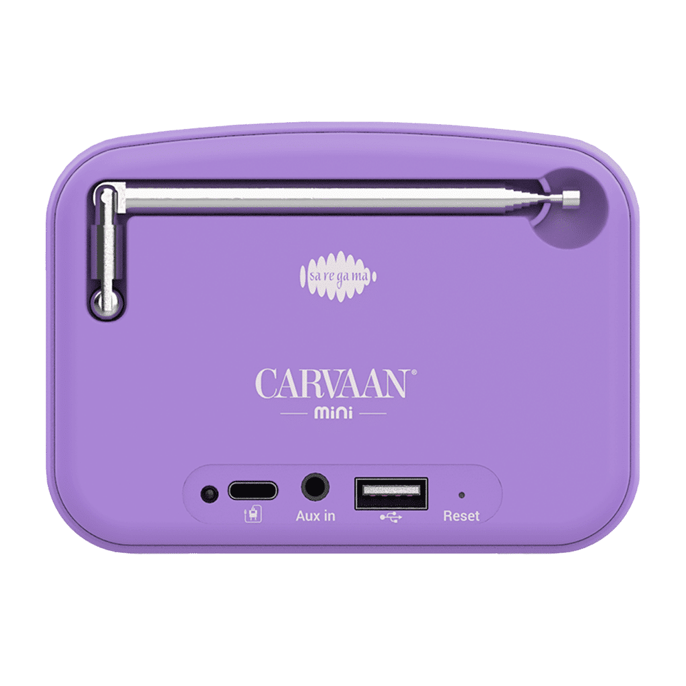 SAREGAMA Carvaan Mini 2.0 POP 5W Portable Bluetooth Speaker (401 Pre Loaded Retro Songs, Orchid Purple) SAREGAMA Carvaan Mini 2.0 POP 5W Portable Bluetooth Speaker (401 Pre Loaded Retro Songs, Orchid Purple)_5